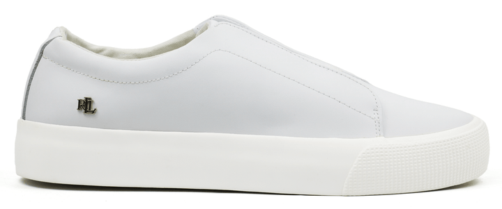 RALPH LAUREN Isla Leather Platform Trainer - Footcourt Egypt