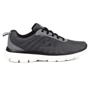 SKECHERS Light Weight Shoes GRY - Footcourt Egypt