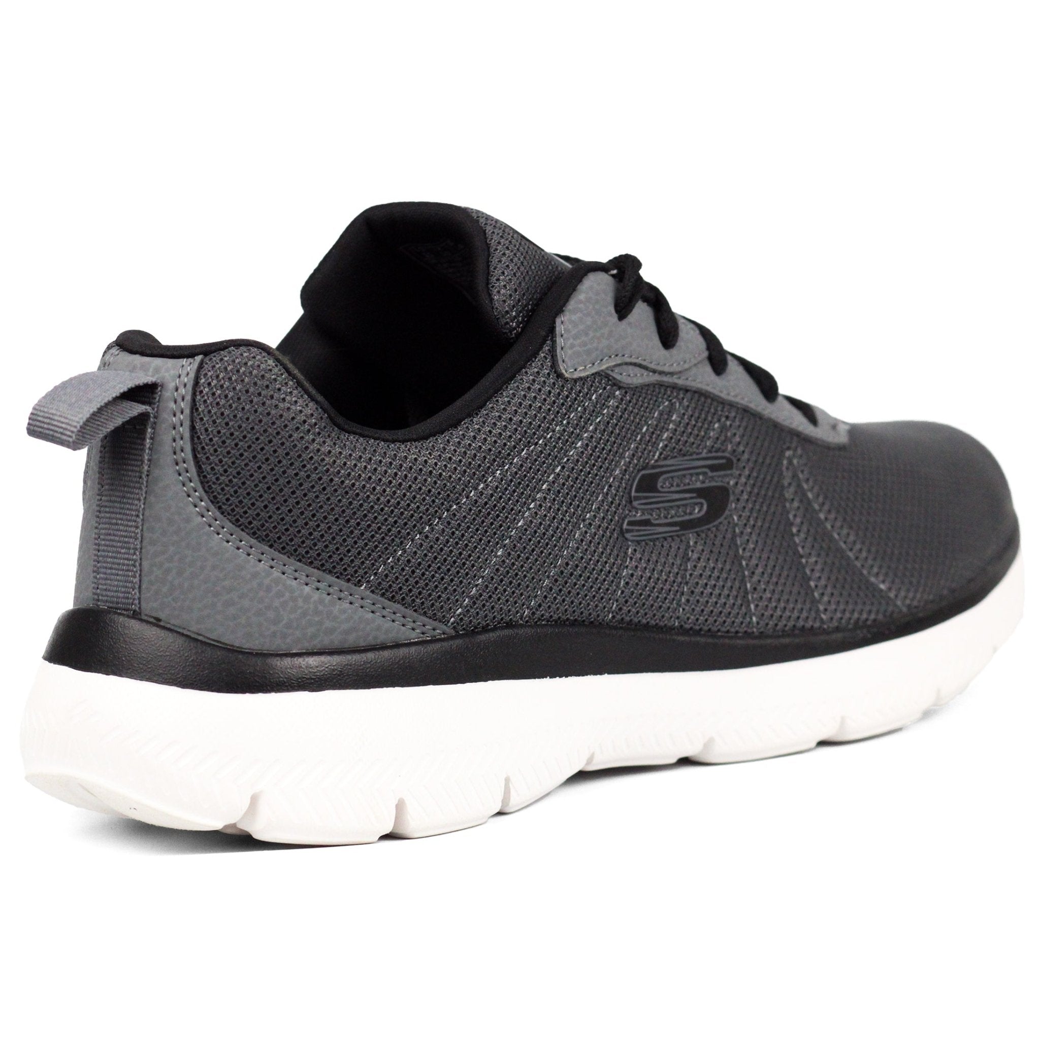 SKECHERS Light Weight Shoes GRY - Footcourt Egypt