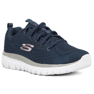 SKECHERS Graceful Get Connected Shoes NVGY - Footcourt Egypt