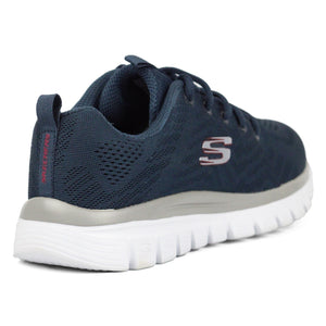 SKECHERS Graceful Get Connected Shoes NVGY - Footcourt Egypt