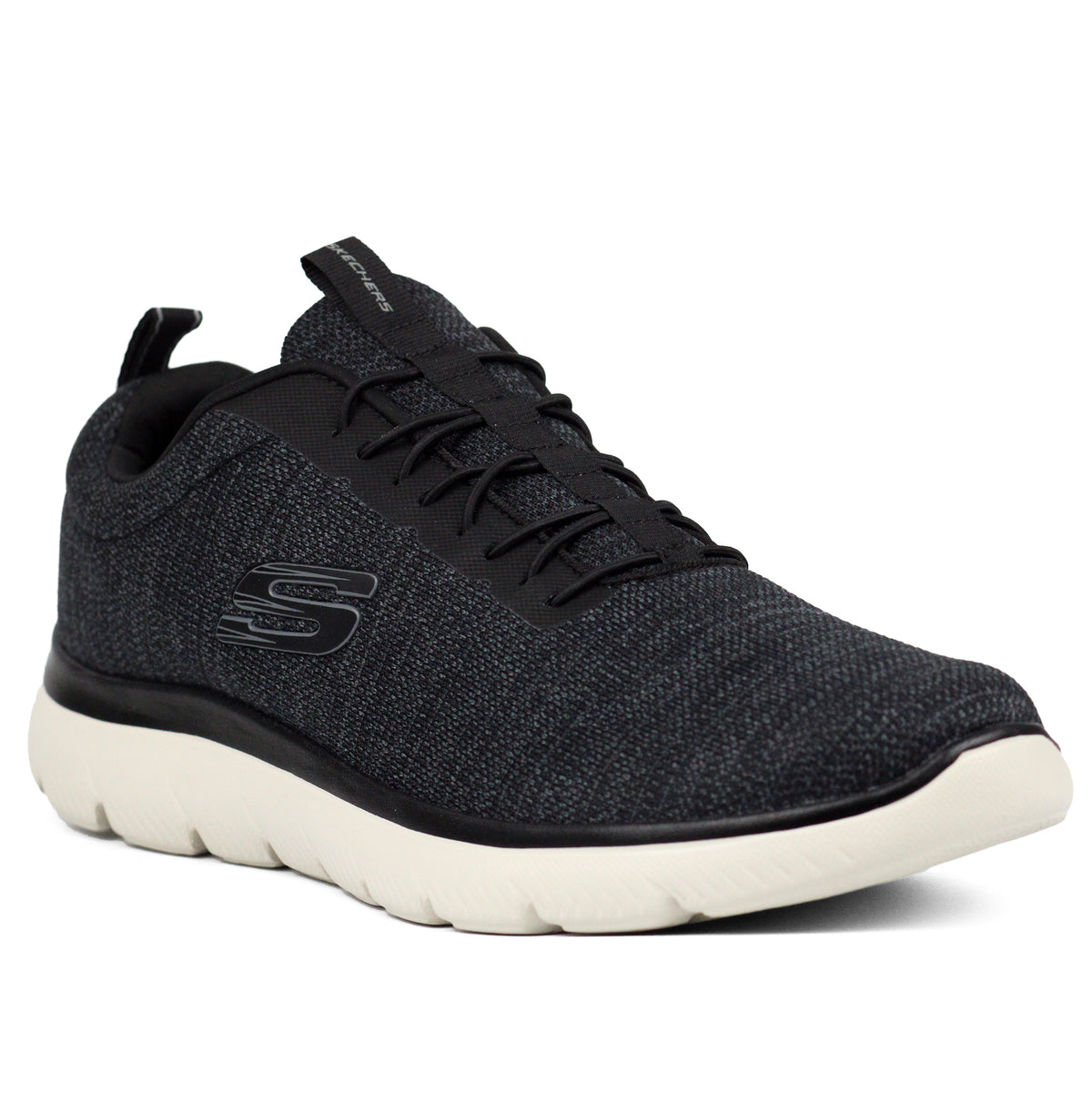 SKECHERS SLIP-INS Summits Lifestyle Shoes BLK - Footcourt Egypt