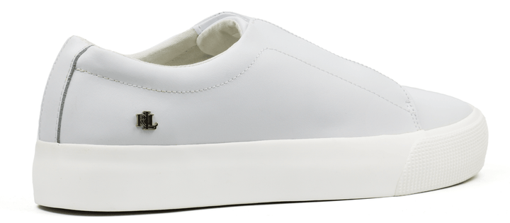 RALPH LAUREN Isla Leather Platform Trainer - Footcourt Egypt