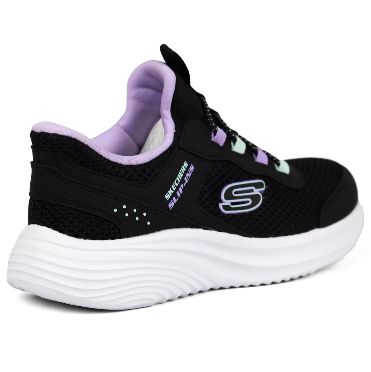 SKECHERS Slip-Ins Shoes: Bounder Pro BKLV - Footcourt Egypt