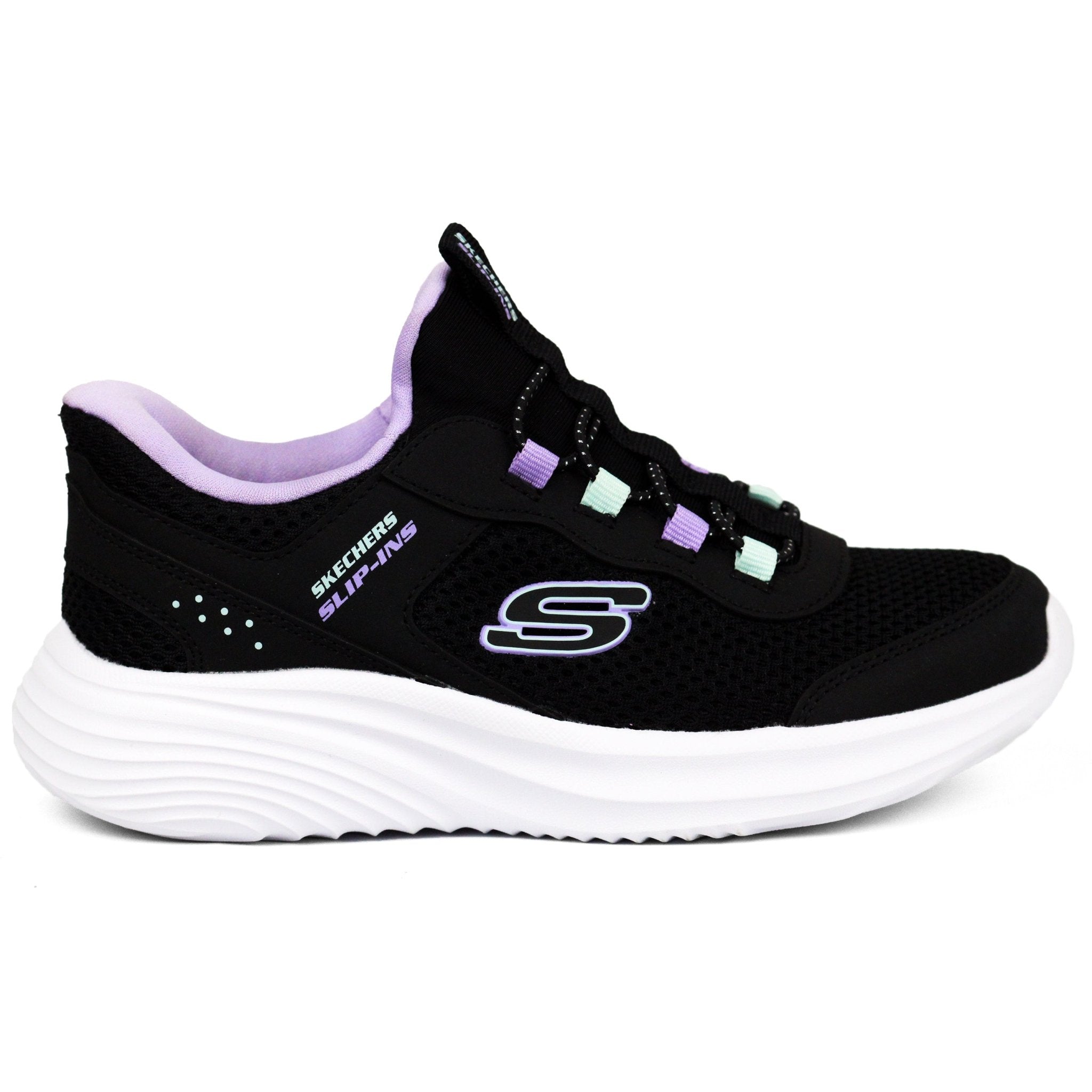 SKECHERS Slip-Ins Shoes: Bounder Pro BKLV - Footcourt Egypt