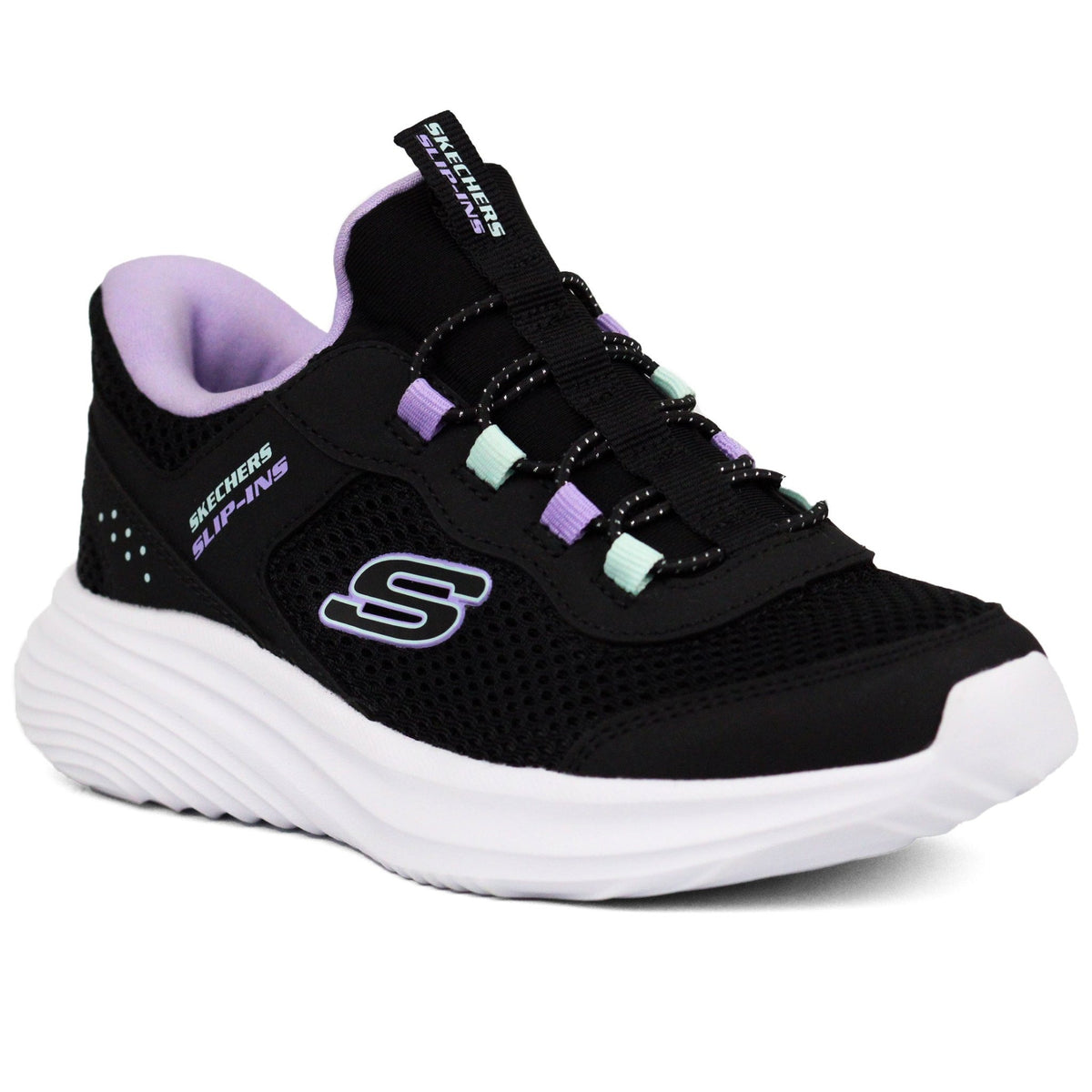SKECHERS Slip-Ins Shoes: Bounder Pro BKLV - Footcourt Egypt