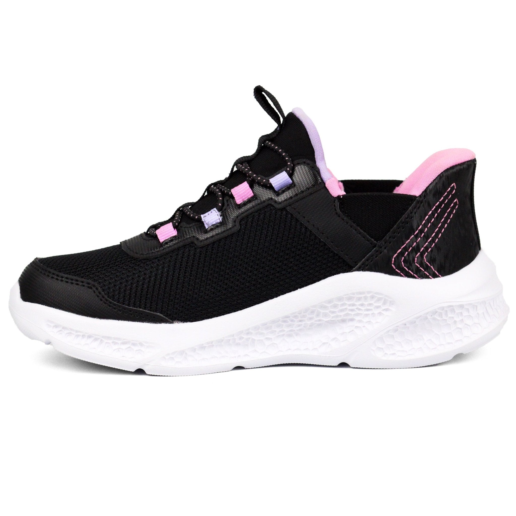 SKECHERS Swift Fit, Lightweight Kids BLK - Footcourt Egypt