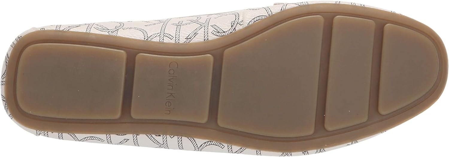 CALVIN KLEIN Cream Moccasins slip-on Loafers - Footcourt Egypt