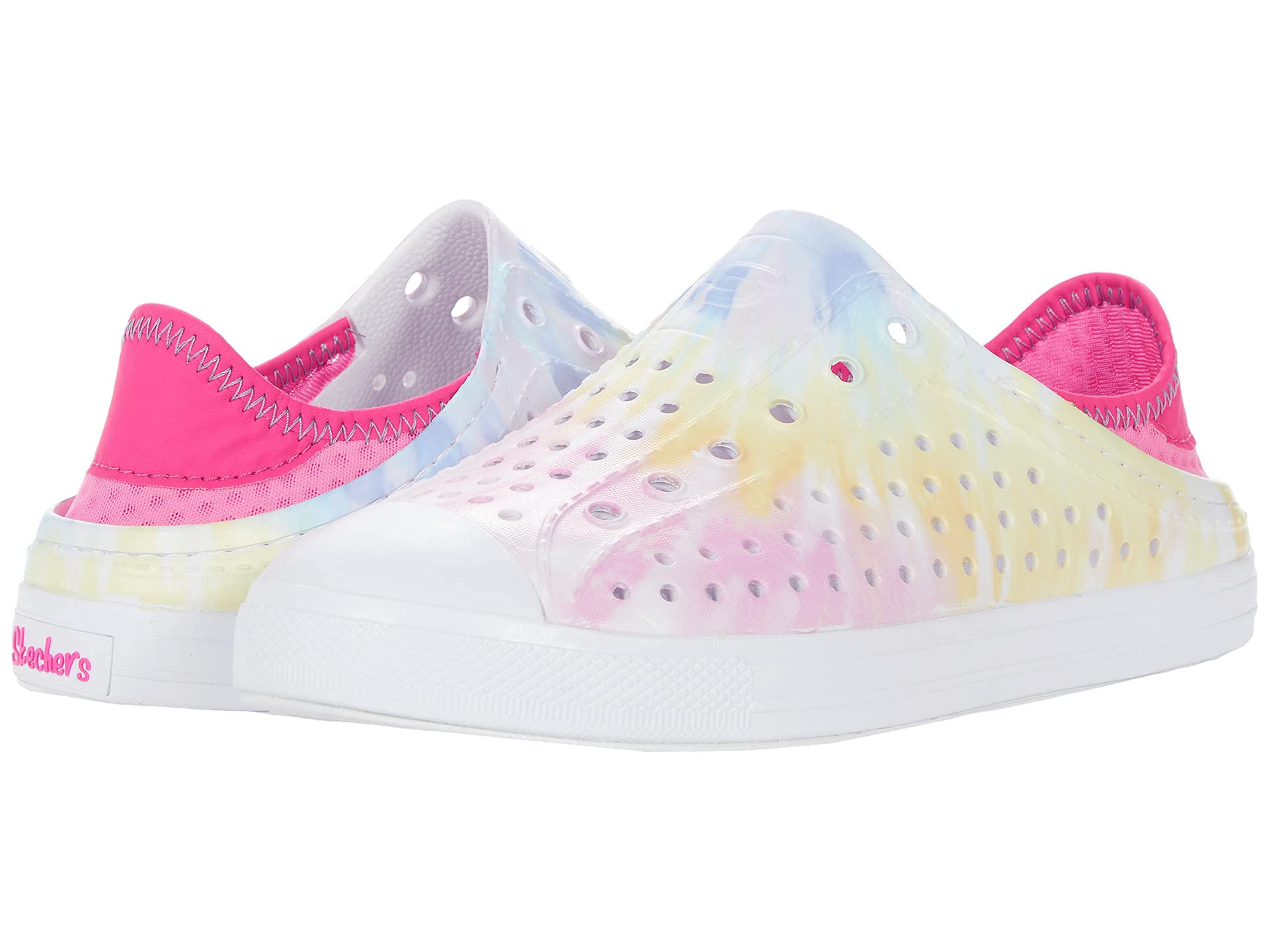 SKECHERS Foamies - Guzman Steps Tie - Dye Color Hype - Footcourt Egypt