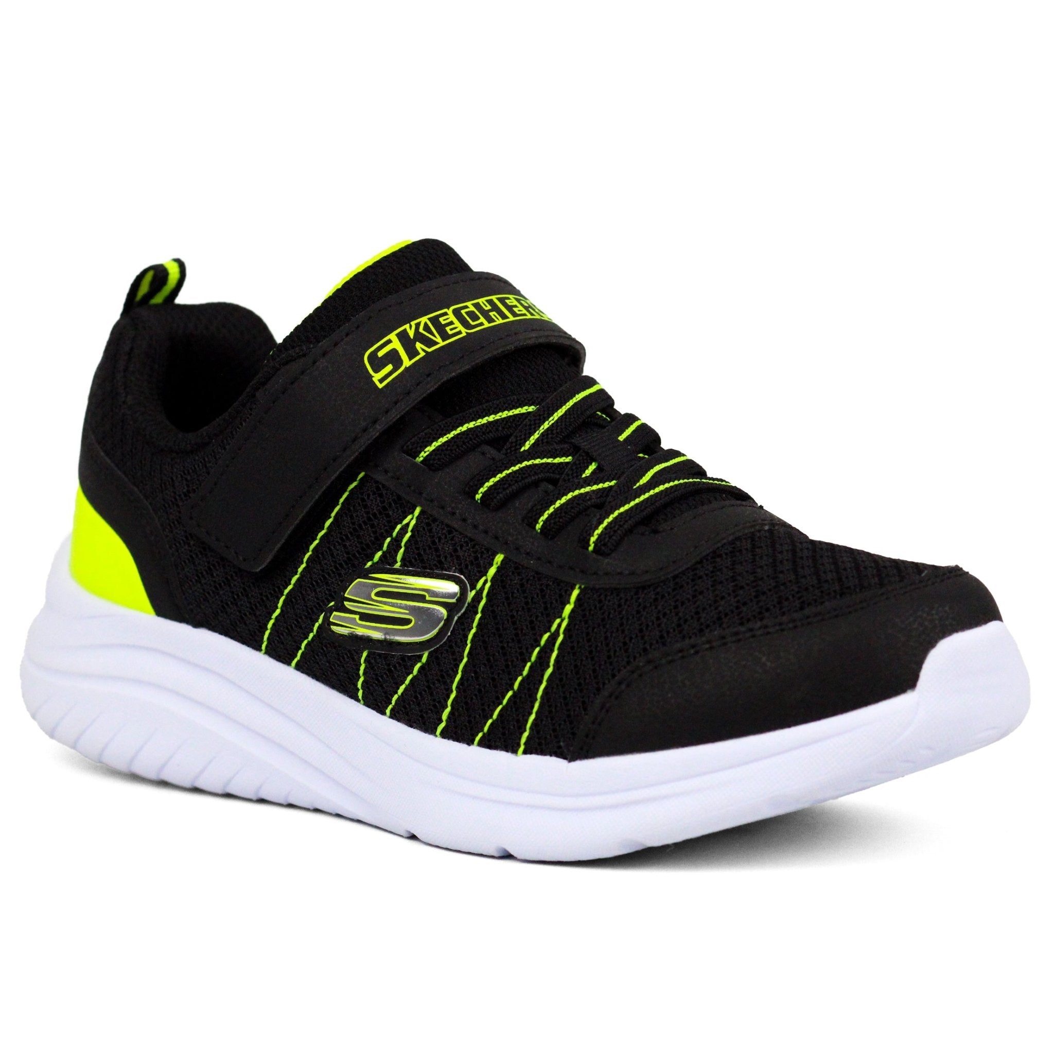 SKECHERS Bounder Lifestyle Shoes Bklm - Footcourt Egypt