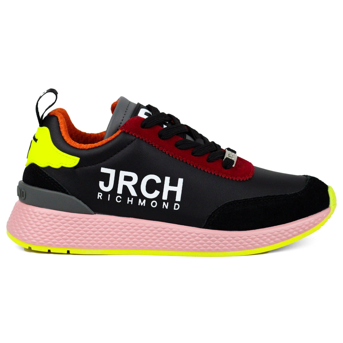 John Richmond 15822Cp Women's Leather Sneakers Bkm - Footcourt Egypt