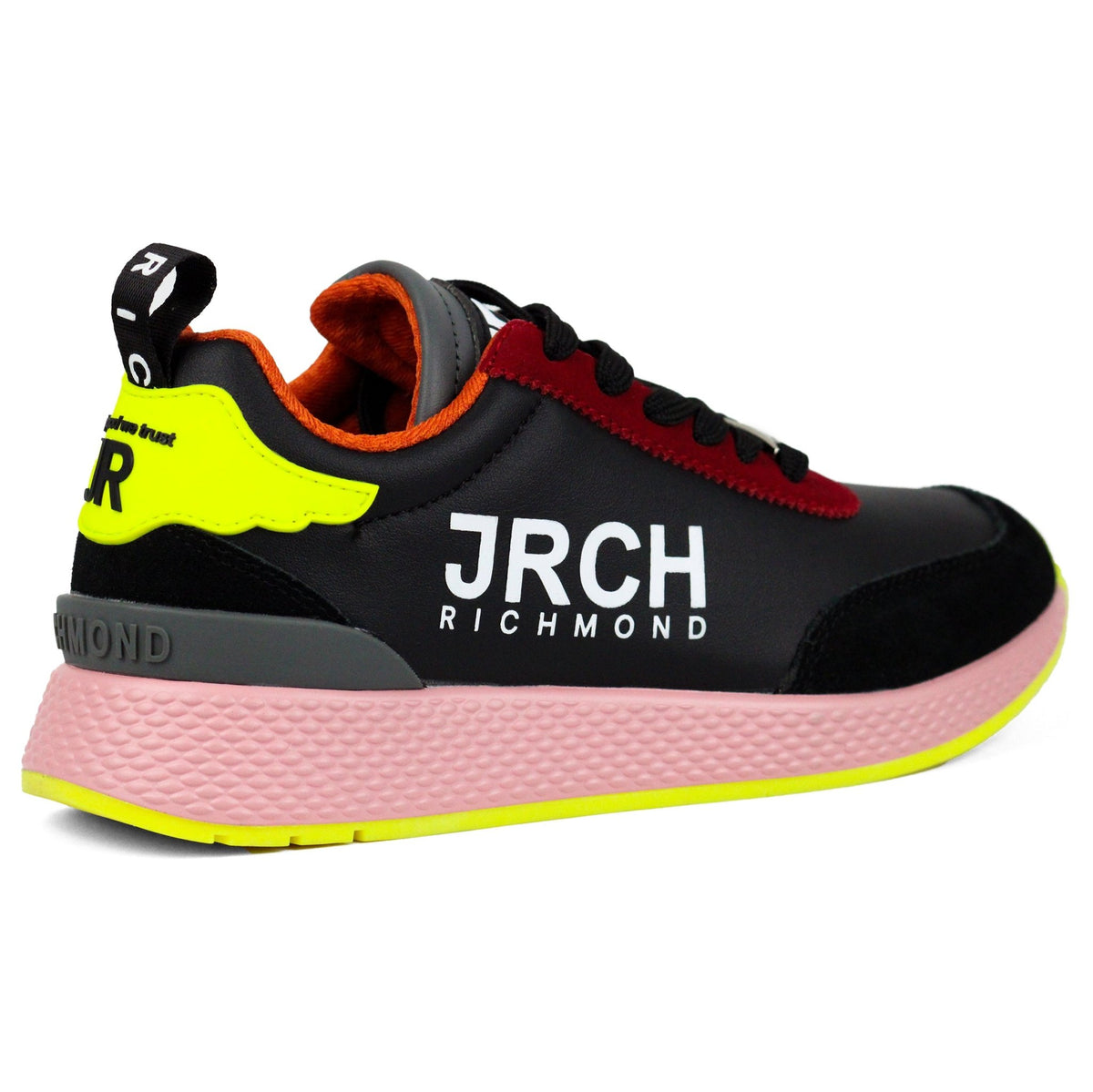 John Richmond 15822Cp Women's Leather Sneakers Bkm - Footcourt Egypt
