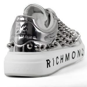 John Richmond Studded Sneakers With Signature Sole - Footcourt Egypt
