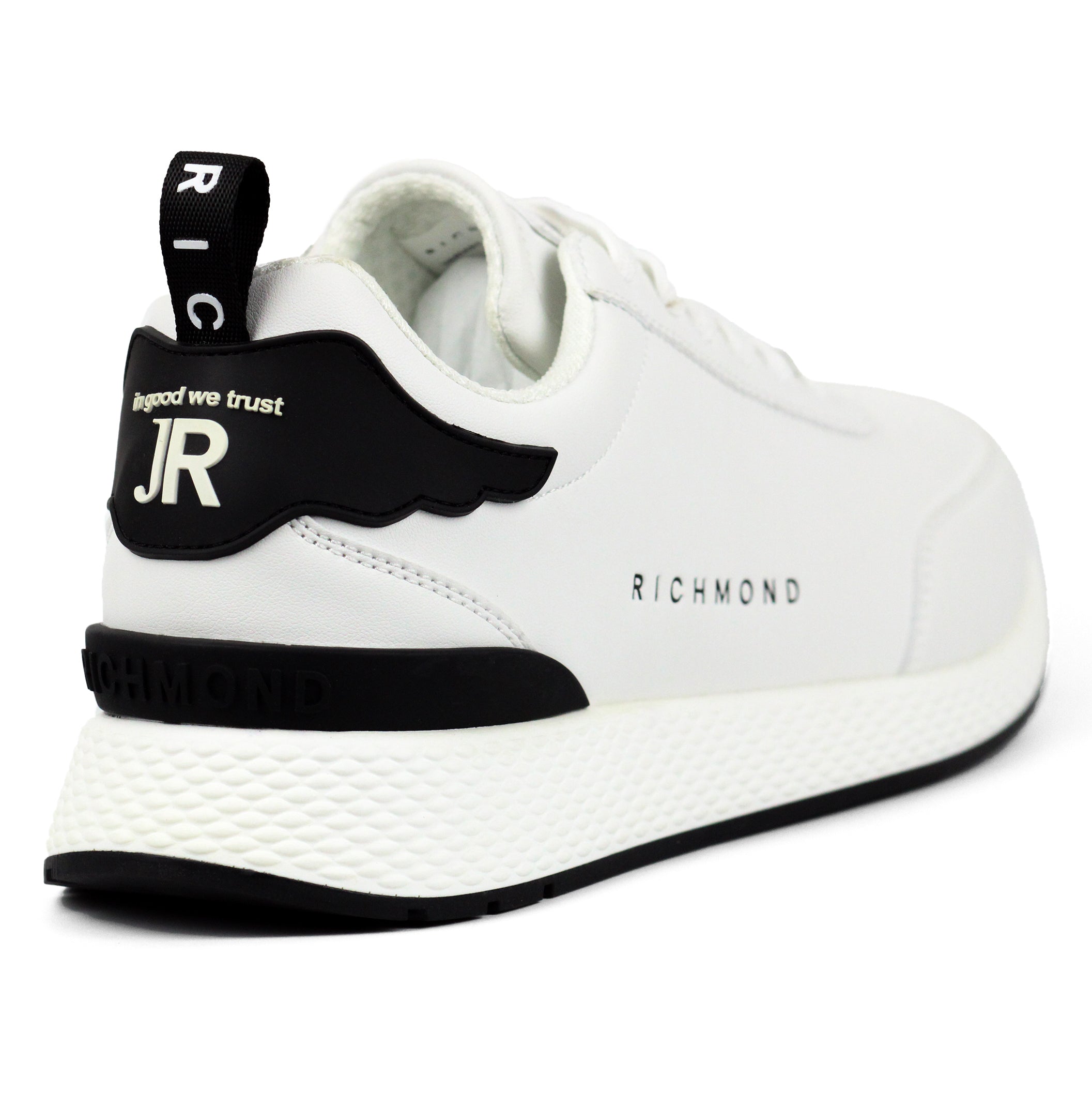 John Richmond 15714CP Sneakers Wht - Footcourt Egypt