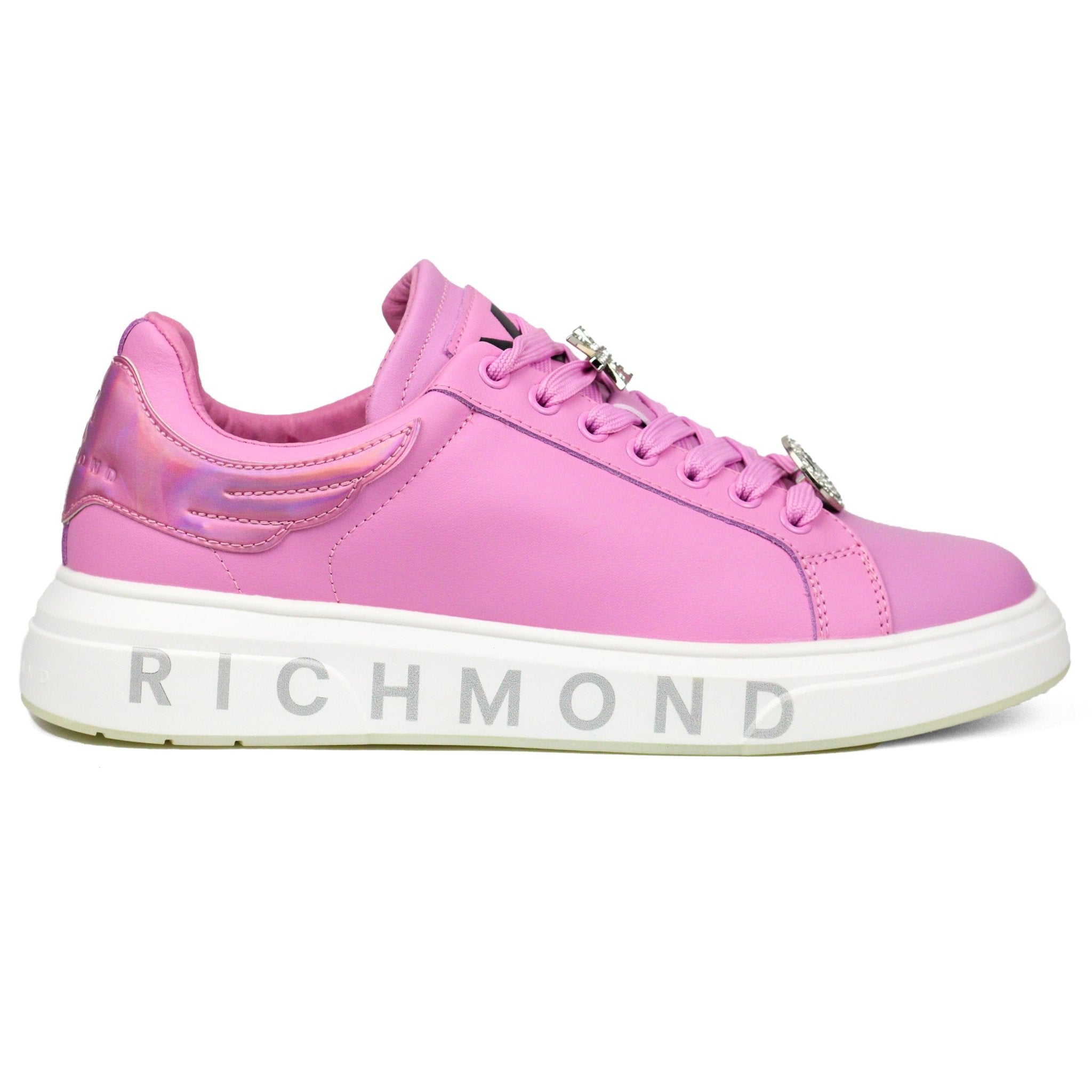 John Richmond Womens Leather shoes 27206CP PNK - Footcourt Egypt