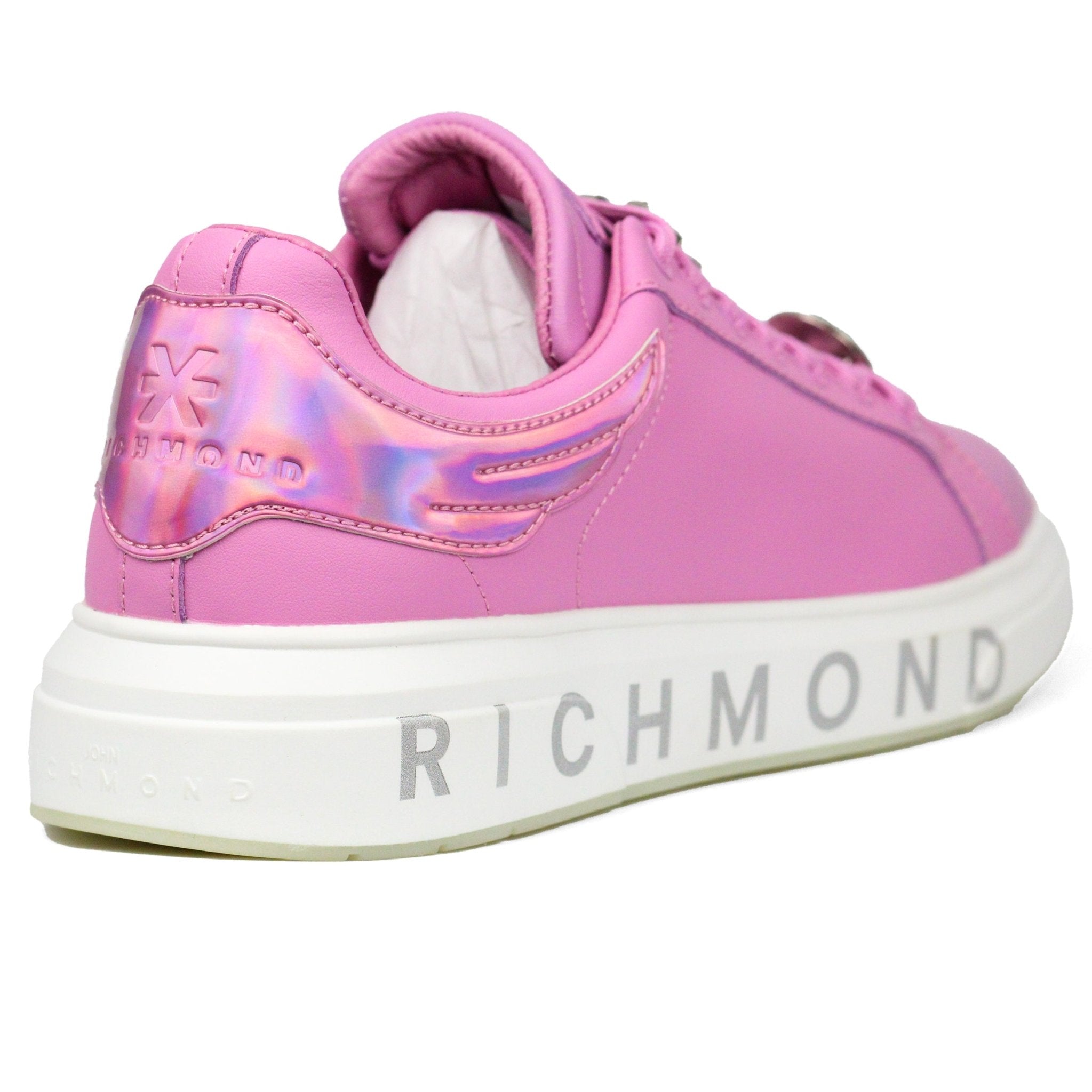 John Richmond Womens Leather shoes 27206CP PNK - Footcourt Egypt