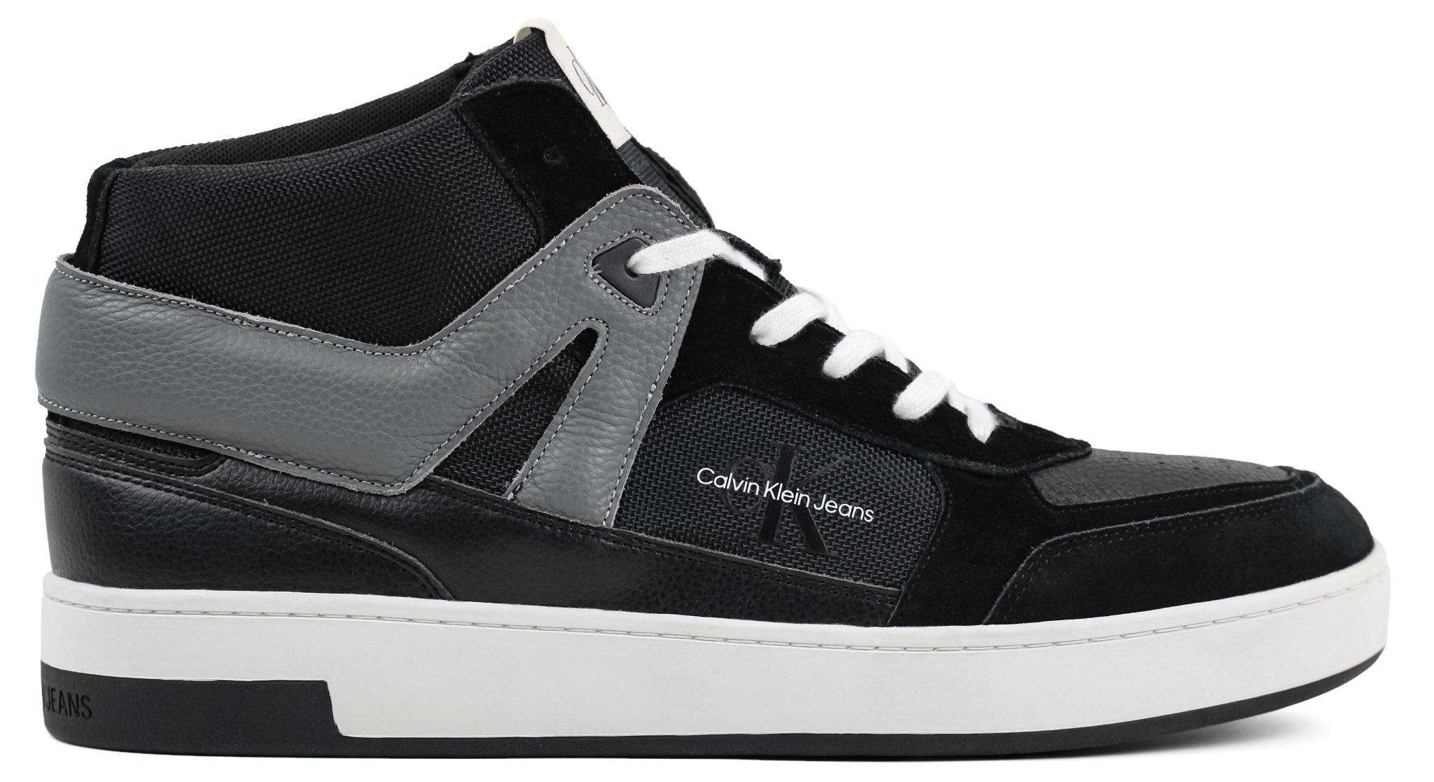 CALVIN KLEIN Basket Cupsole High Mix Ml Fad - Footcourt Egypt