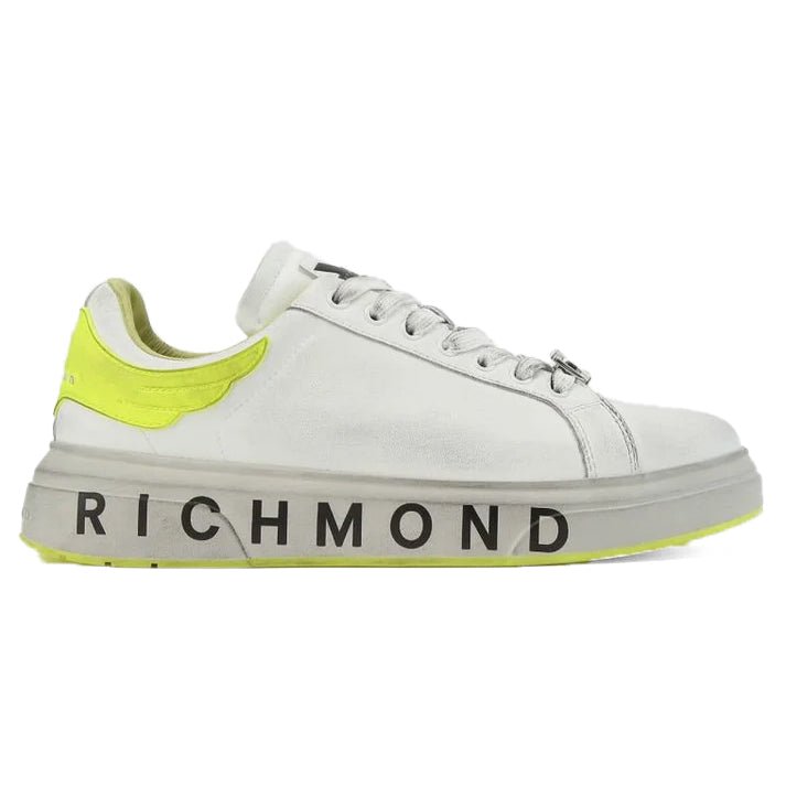 John Richmond 27304CP Men's Leather Sneakers - Footcourt Egypt