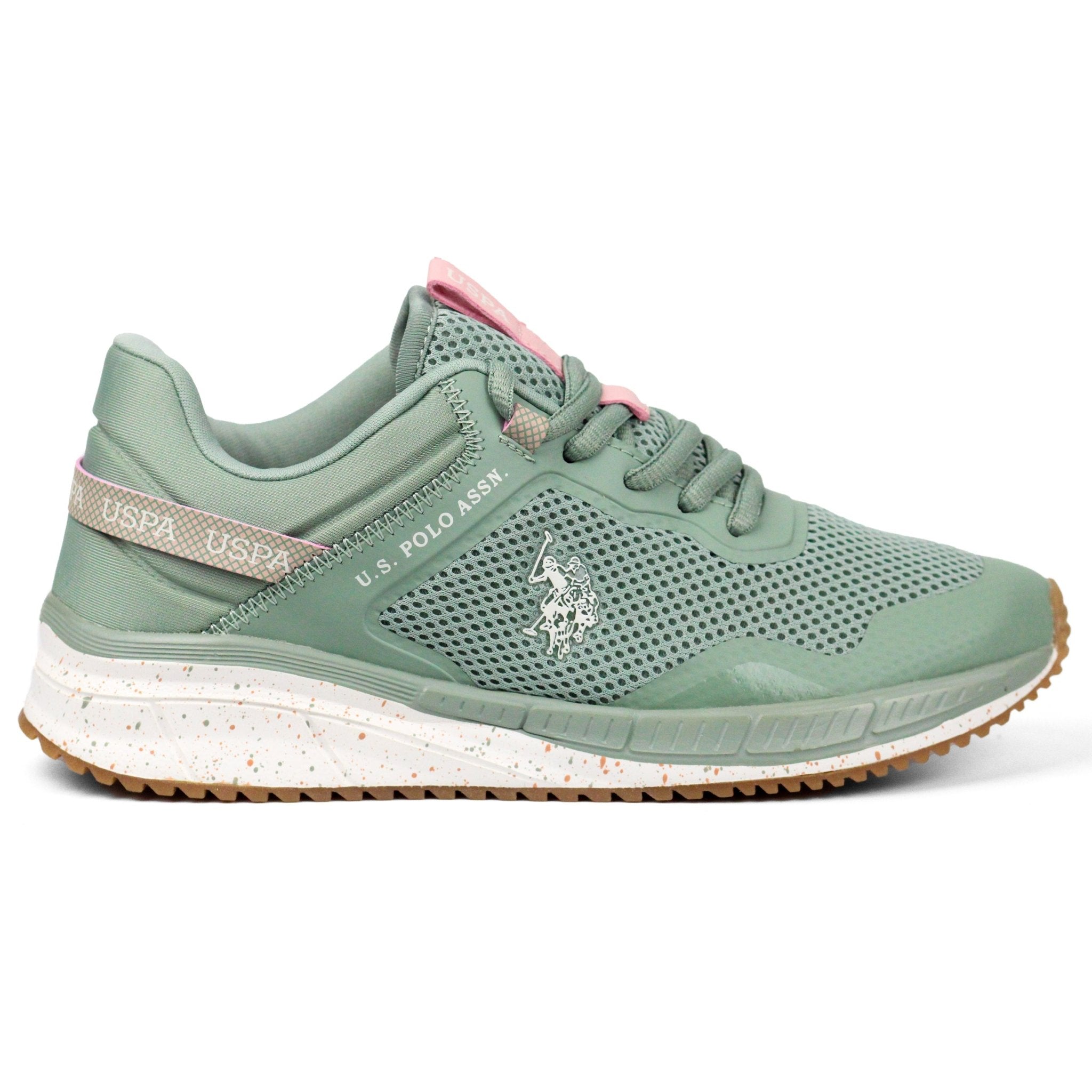 U.S POLO Assn COTE2 Sneakers Women GRN - Footcourt Egypt