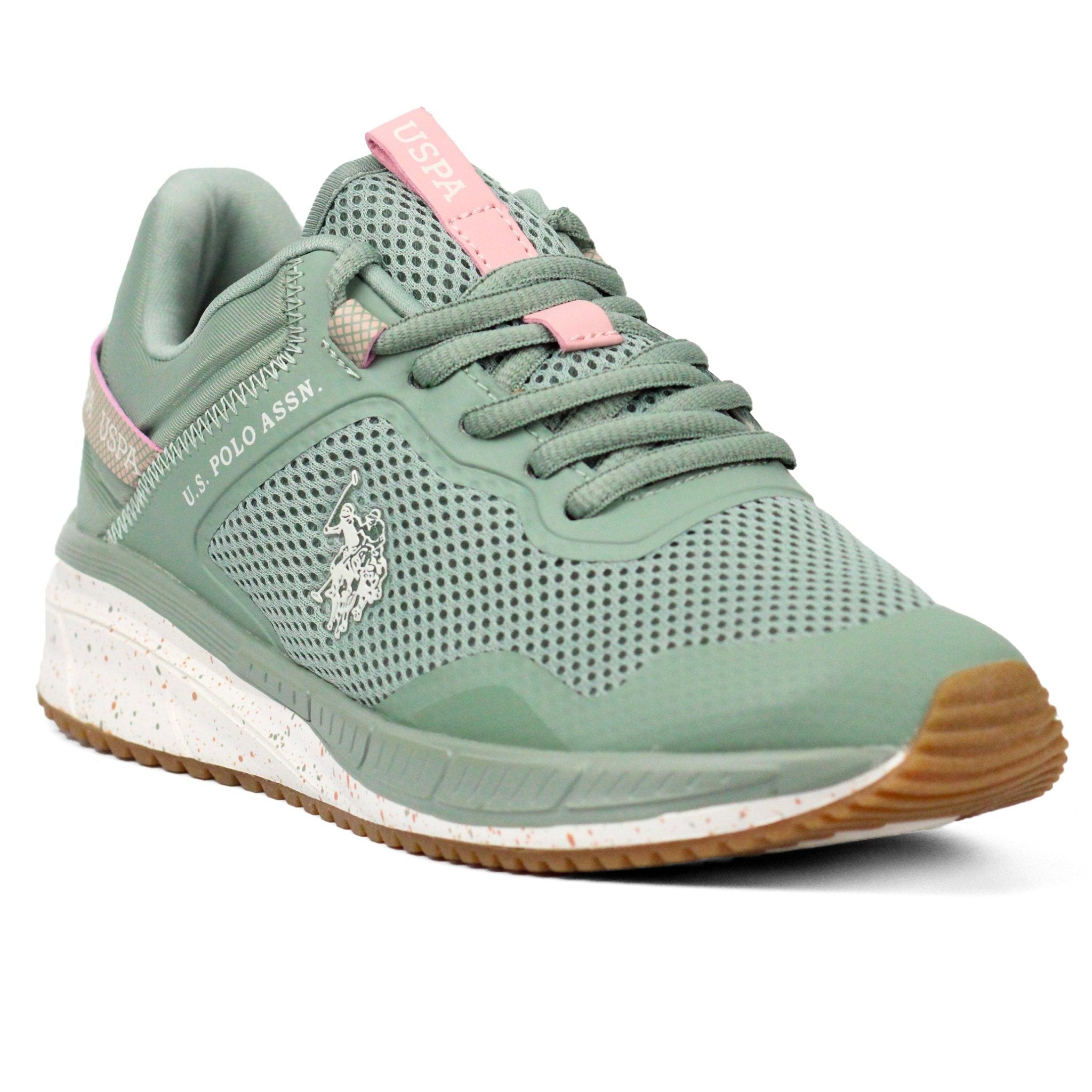 U.S POLO Assn COTE2 Sneakers Women GRN - Footcourt Egypt