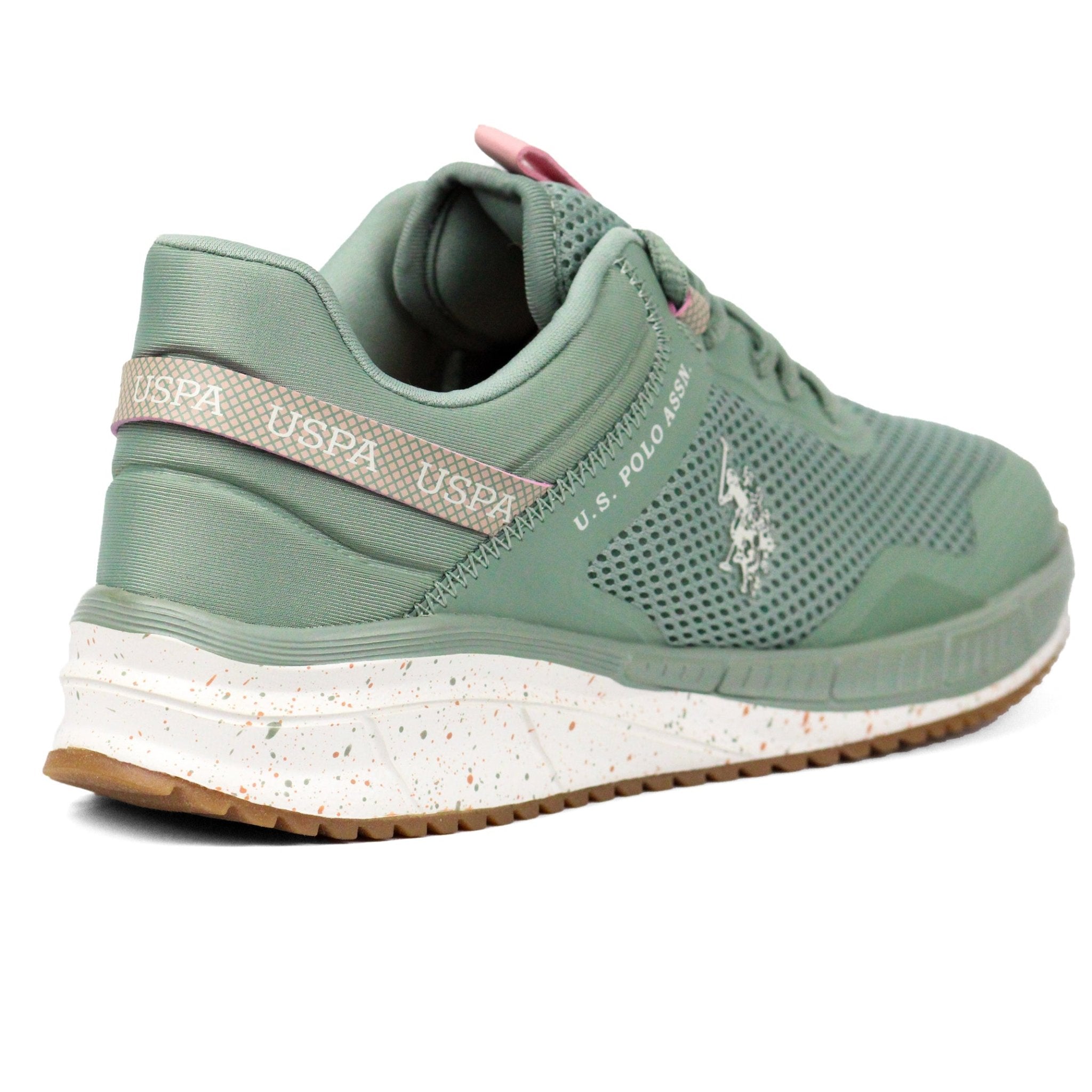 U.S POLO Assn COTE2 Sneakers Women GRN - Footcourt Egypt