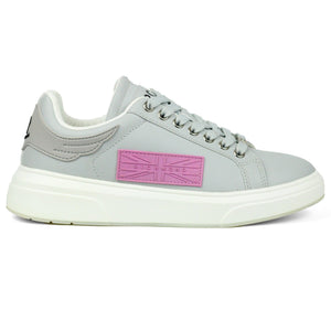 John Richmond Leather Sports Shoes GRY - Footcourt Egypt