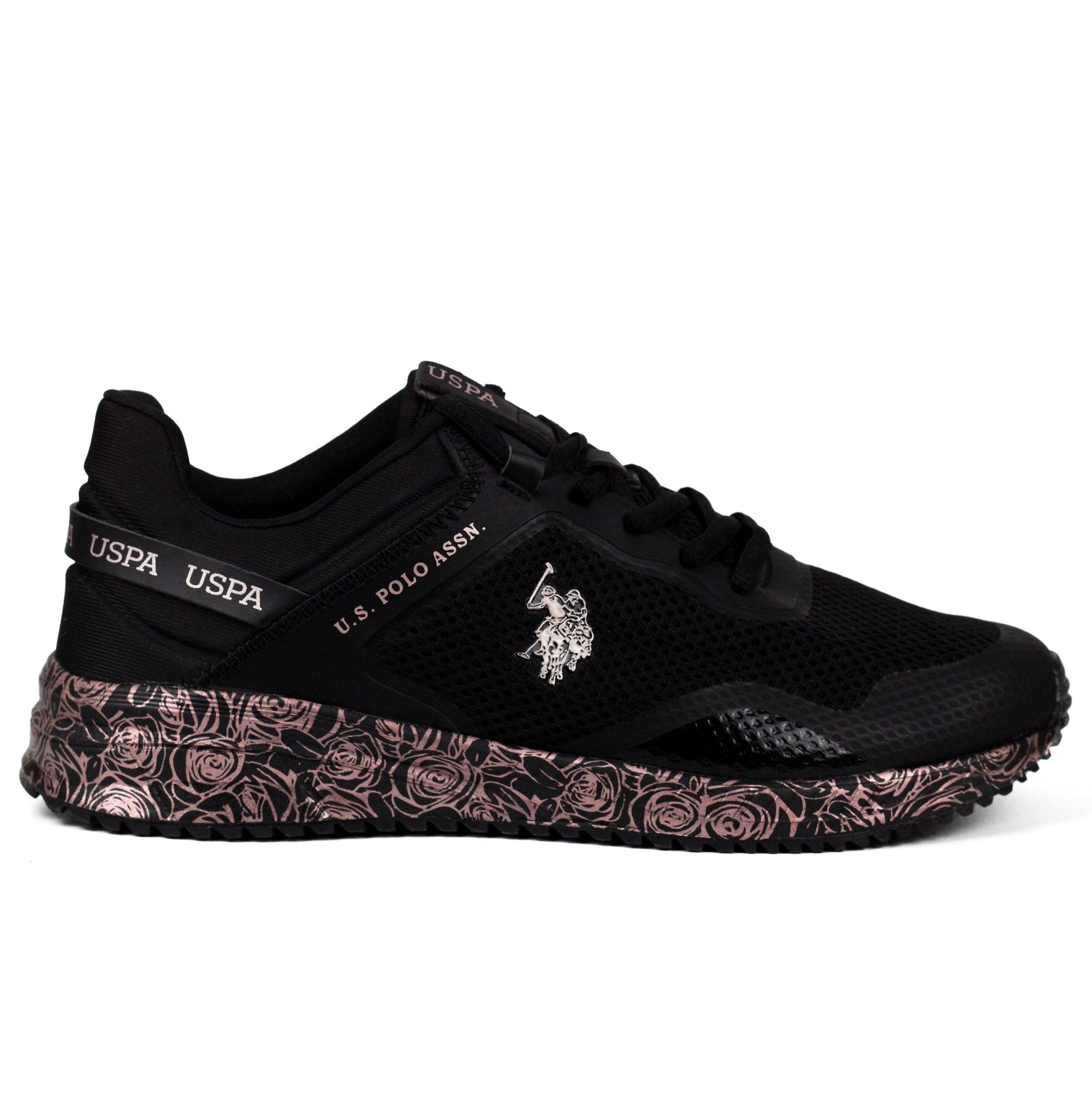 U.S POLO Assn COTE13 Sneakers Women BKRG - Footcourt Egypt