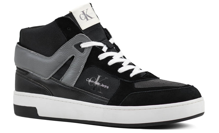 CALVIN KLEIN Basket Cupsole High Mix Ml Fad - Footcourt Egypt