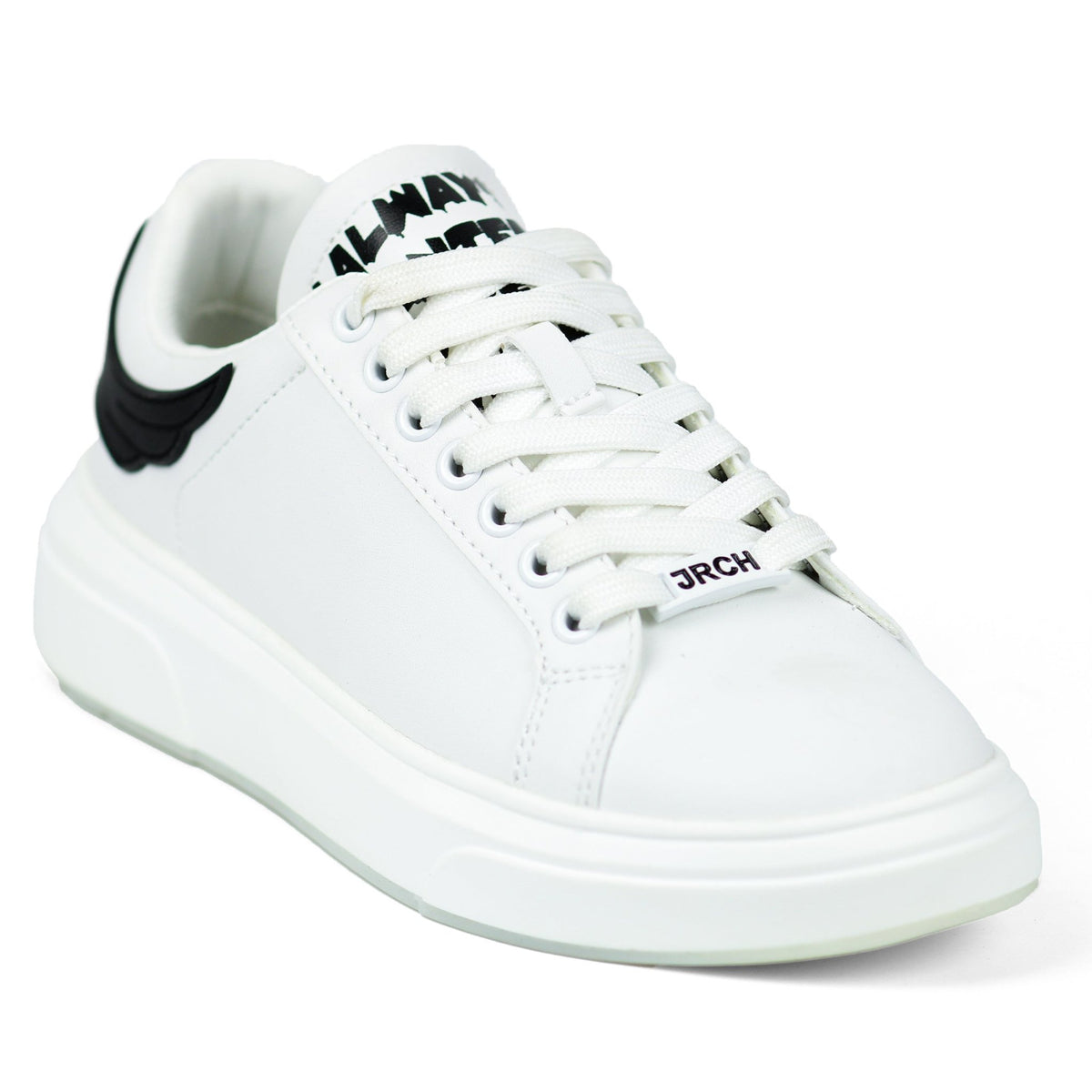 John Richmond 15811CP Women's Leather Sneakers WBK - Footcourt Egypt