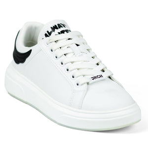 John Richmond 15811CP Women's Leather Sneakers WBK - Footcourt Egypt