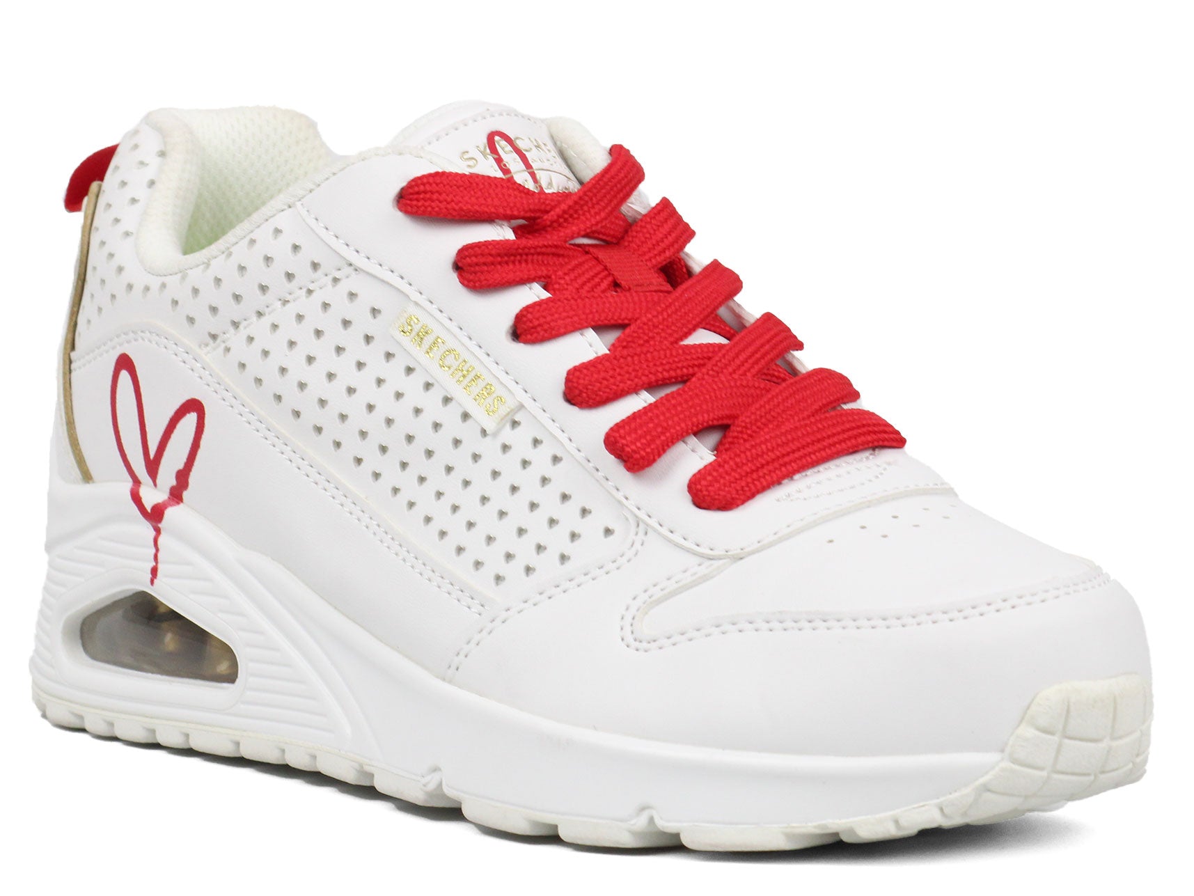 Skechers UNO Love Hearted Women's Trainers - Footcourt Egypt