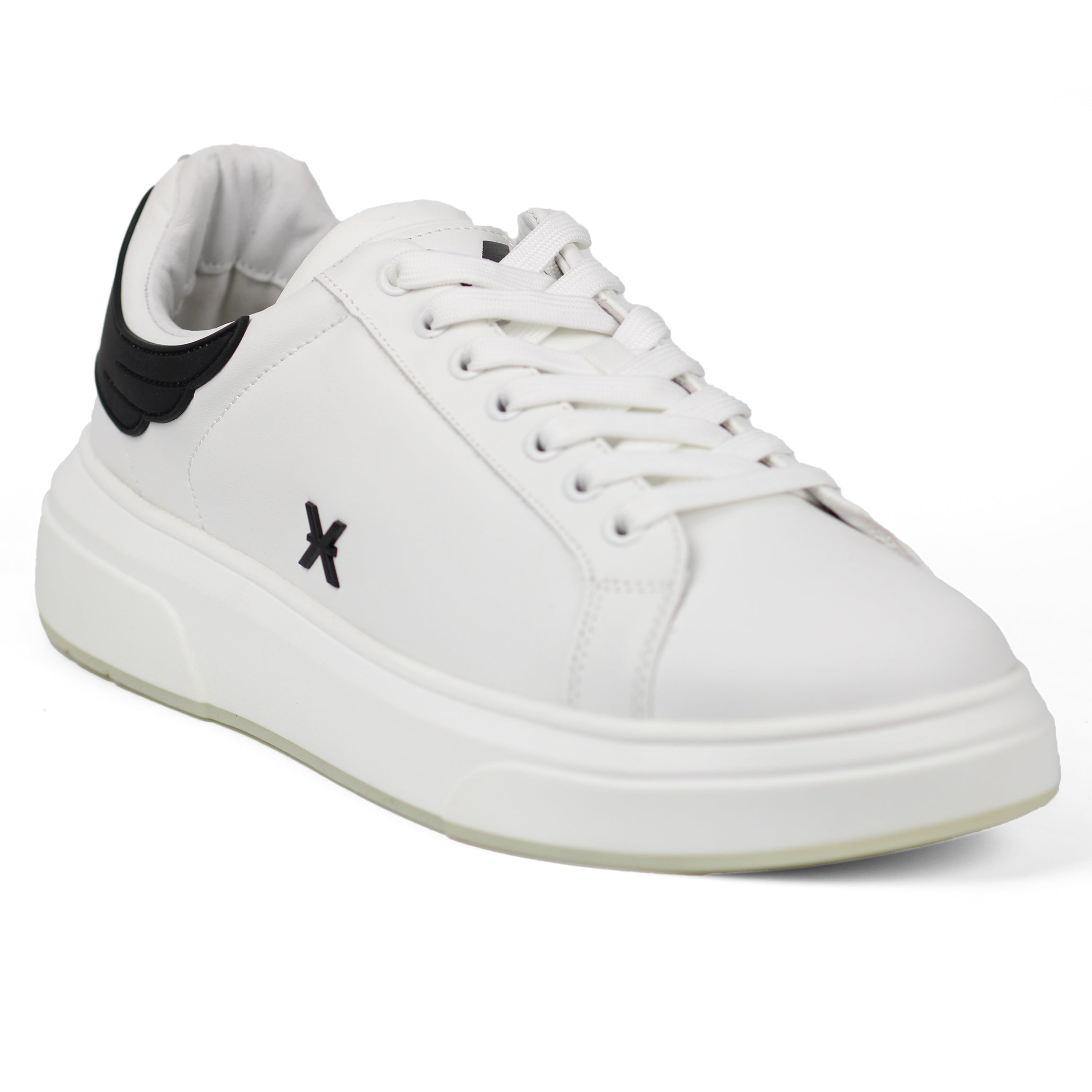 John Richmond X 29101Cp Men's Leather Sneakers WBK - Footcourt Egypt
