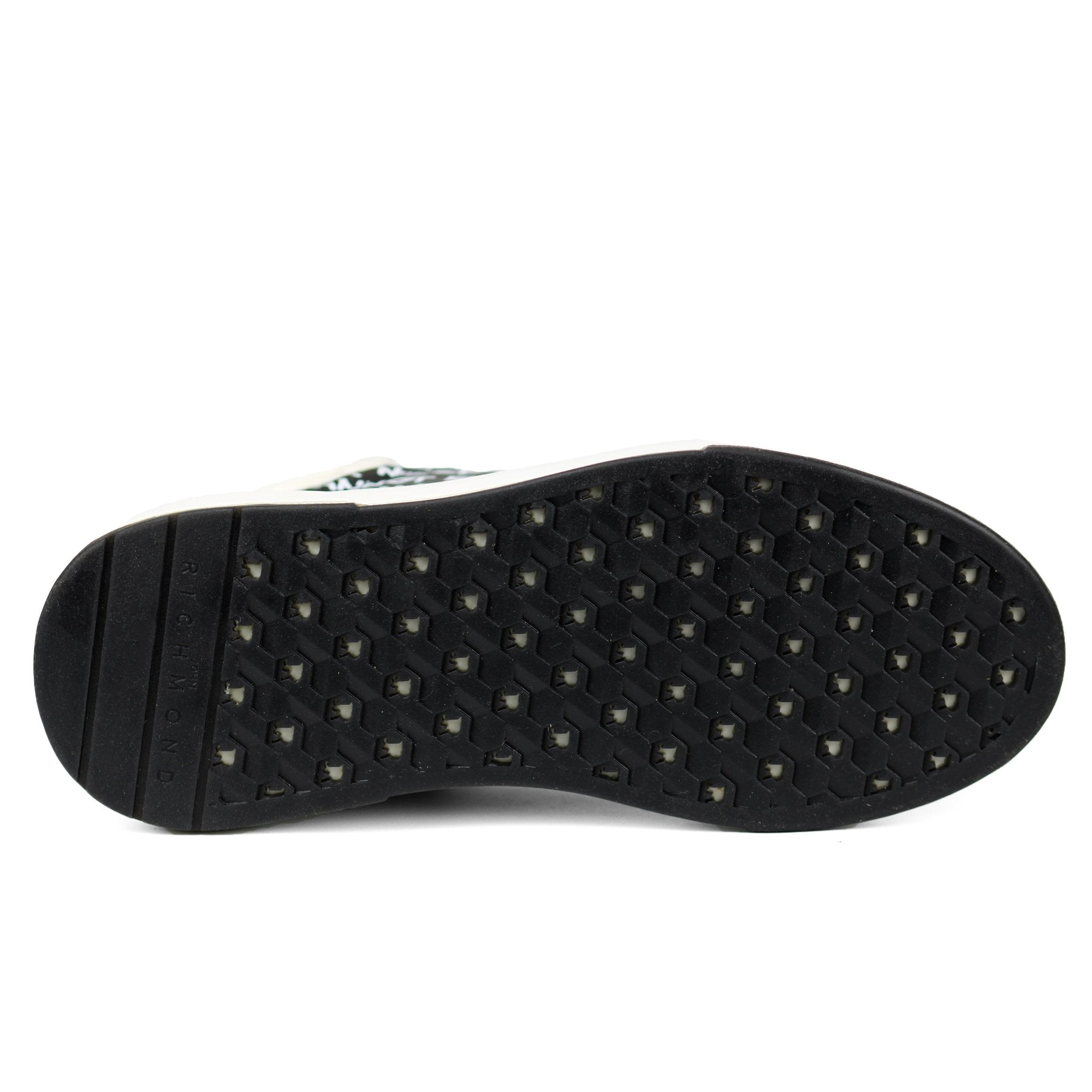 John Richmond Men's 18129CP Sneakers BKW - Footcourt Egypt