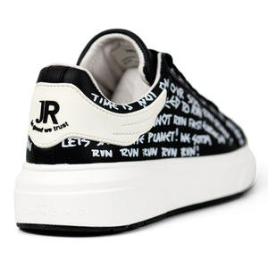 John Richmond Men's 18129CP Sneakers BKW - Footcourt Egypt