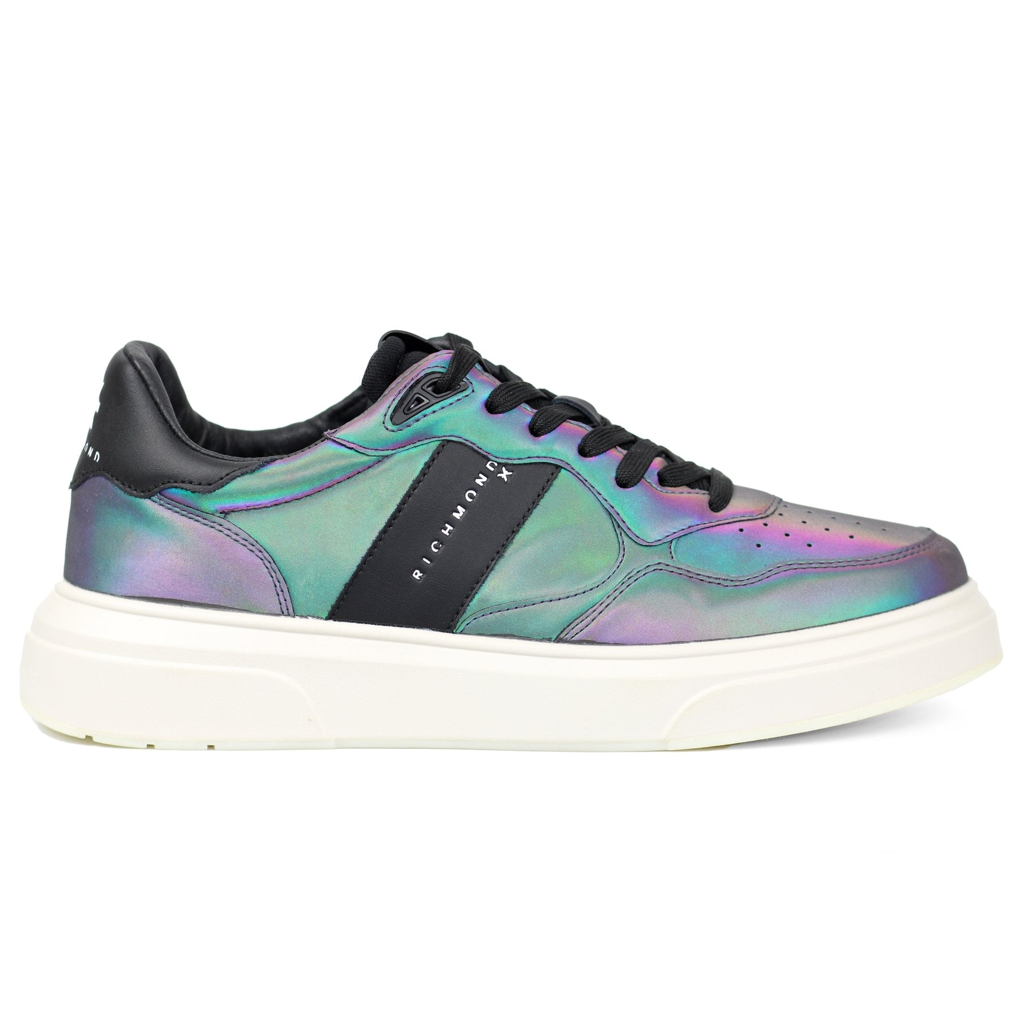 John Richmond 20015CP MEN'S Light Reflect Shoes BLK - Footcourt Egypt