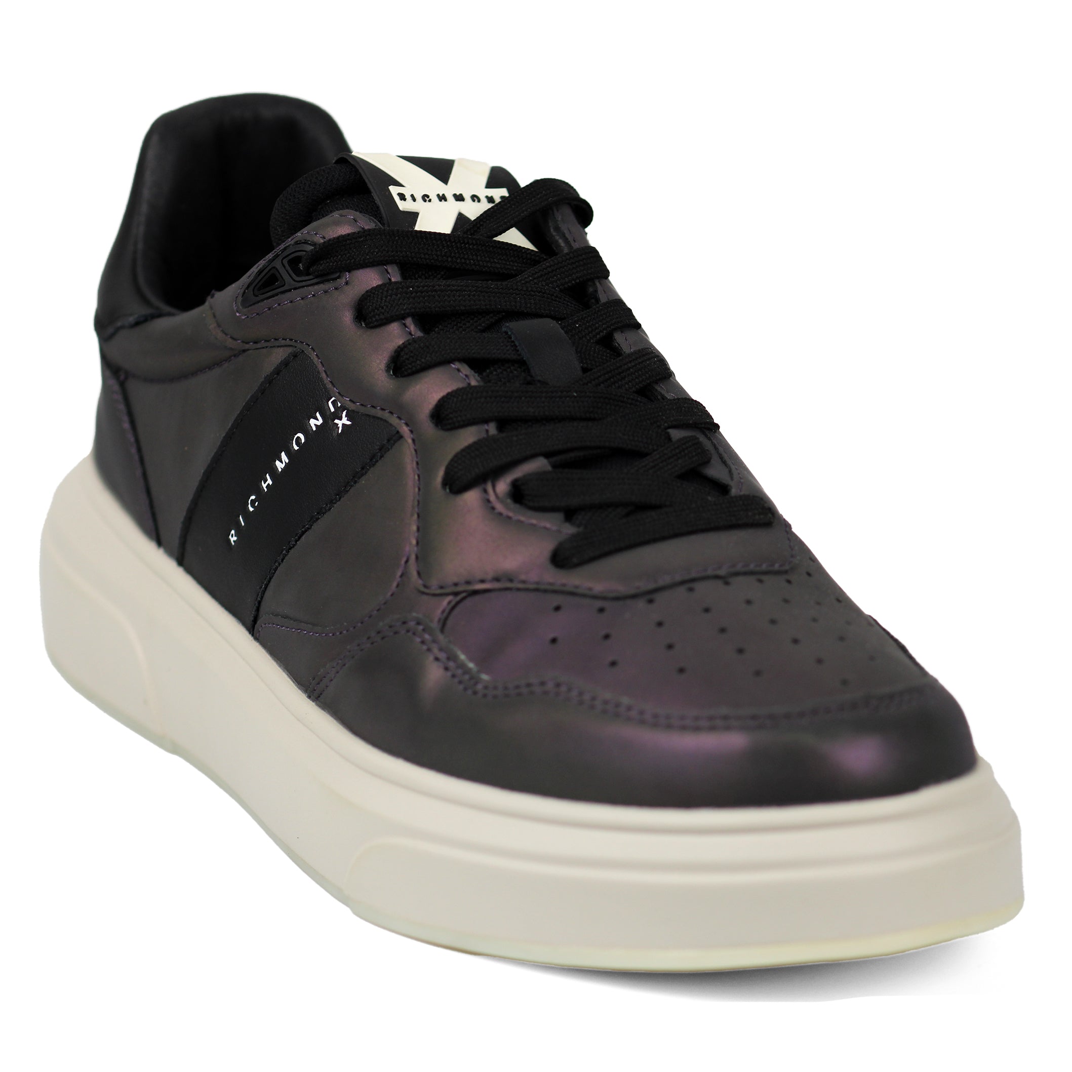 John Richmond 20015CP MEN'S Light Reflect Shoes BLK - Footcourt Egypt