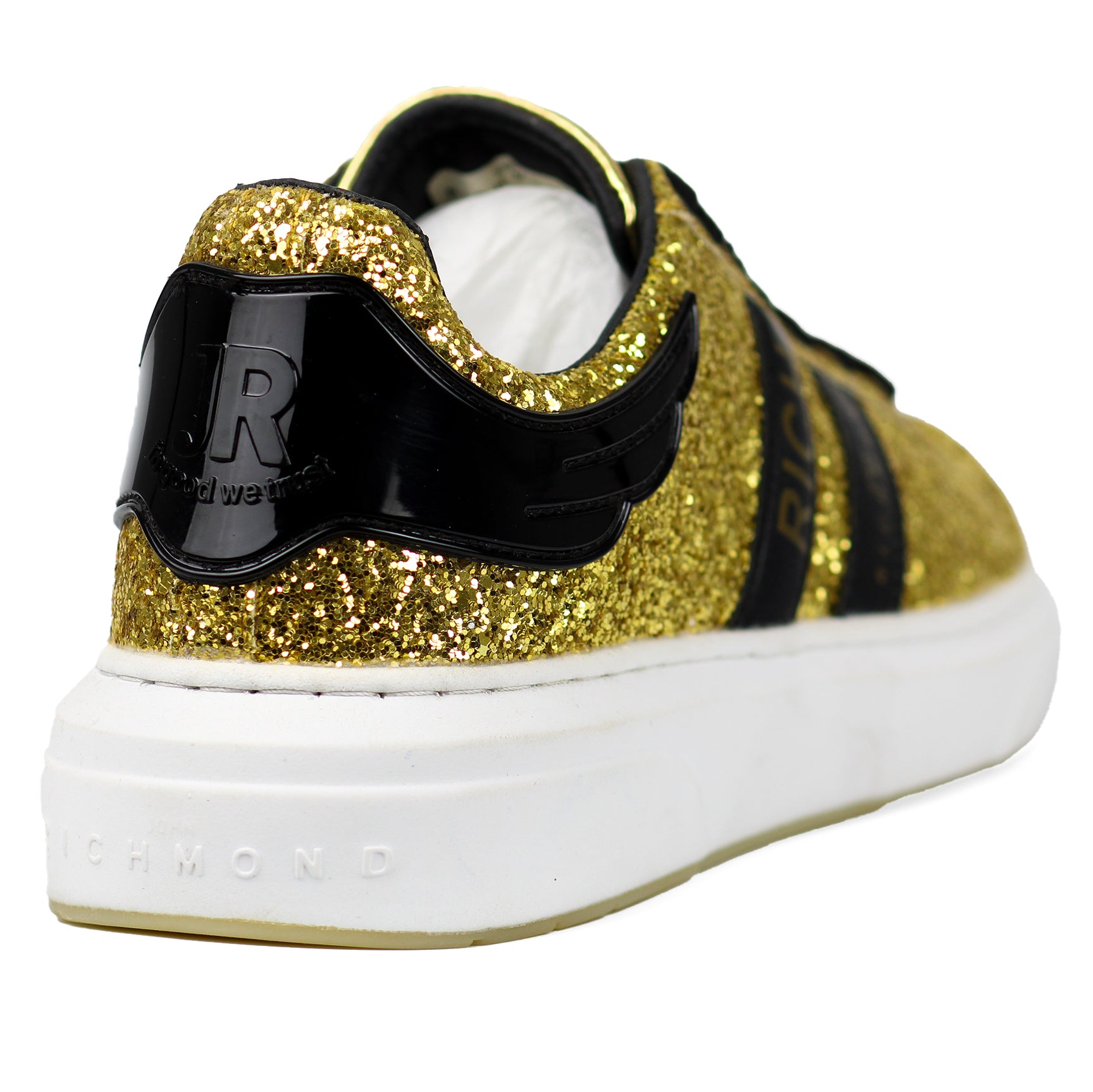 John Richmond Women's 3013CP Sneaker GDBK - Footcourt Egypt