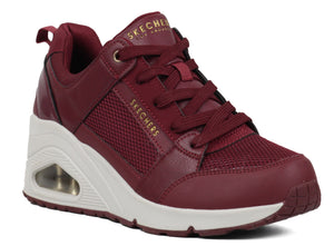 Skechers Uno Wedge - Everything Nice Sneakers - Footcourt Egypt