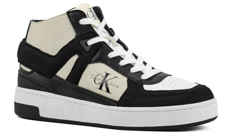 CALVIN KLEIN Basket Cupsole High Mix Ml Fad - Footcourt Egypt