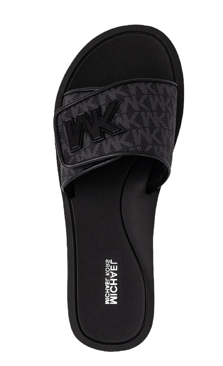 Michael Kors Eli Marissa Logo Slide Sandal - Footcourt Egypt