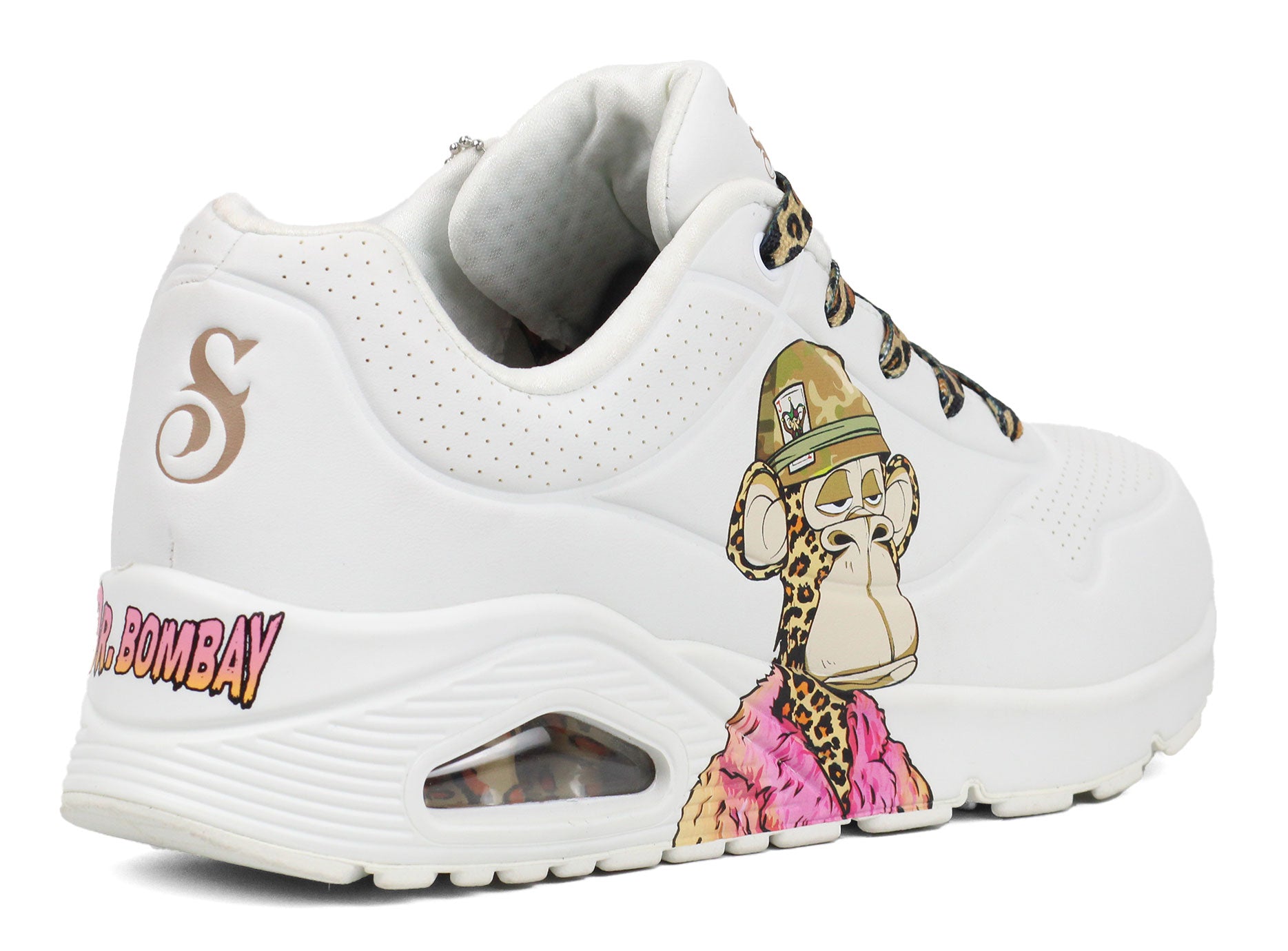 SKECHERS Uno - Dr. Bombay WHITE - Footcourt Egypt