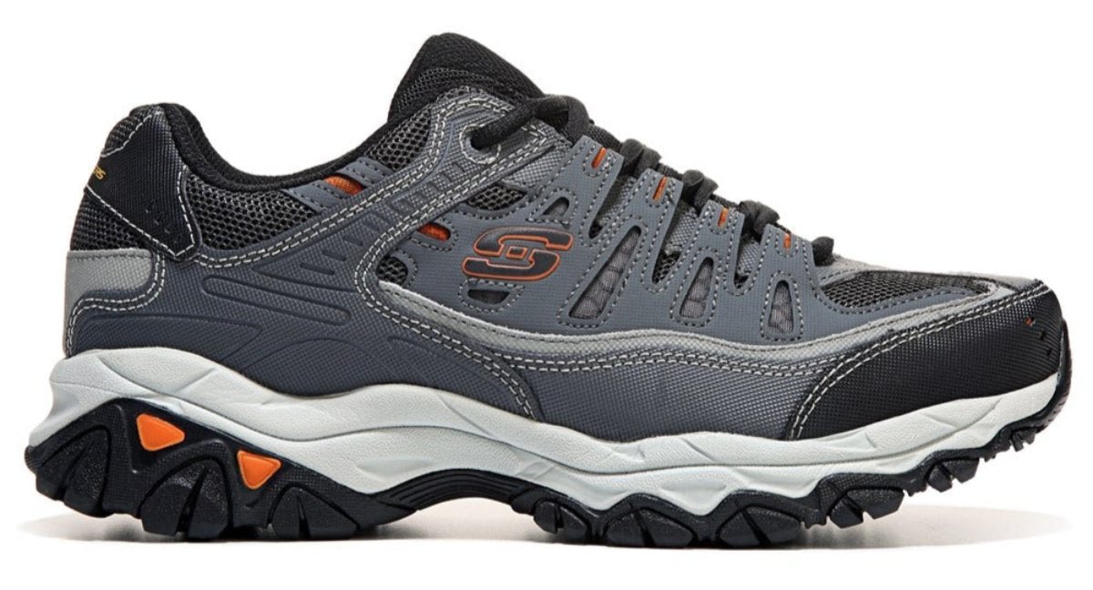 SKECHERS Men's After Burn Memory Foam X - Wide Sneaker - Footcourt Egypt