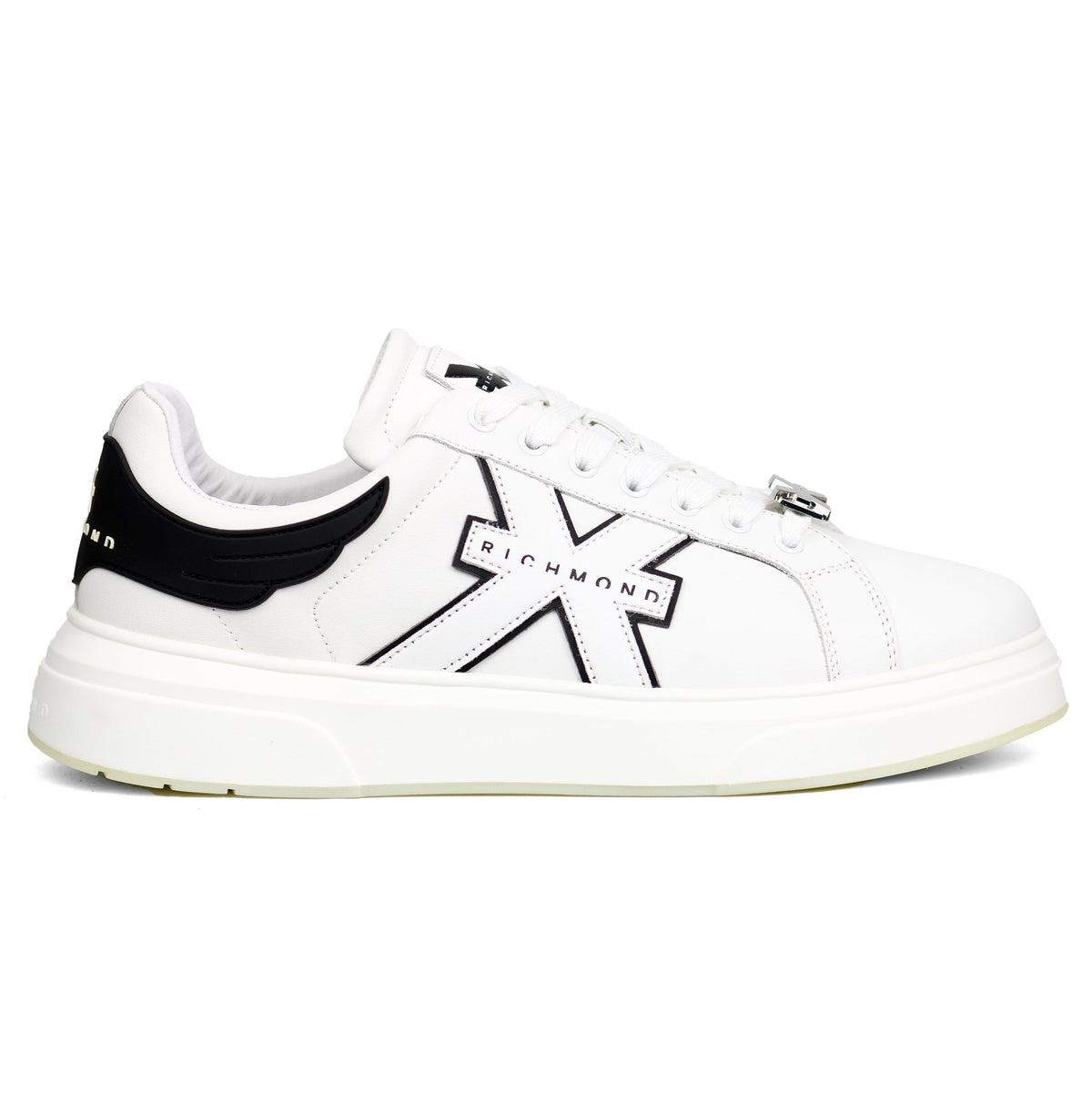 John Richmond Men's Boscaini 27308CP WBK - Footcourt Egypt