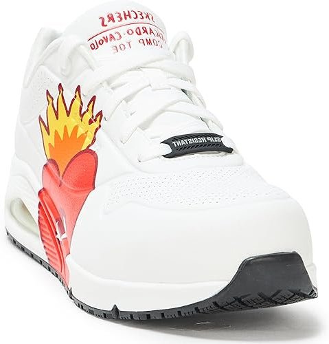 SKECHERS Women's Uno - Flaming Heart - Footcourt Egypt