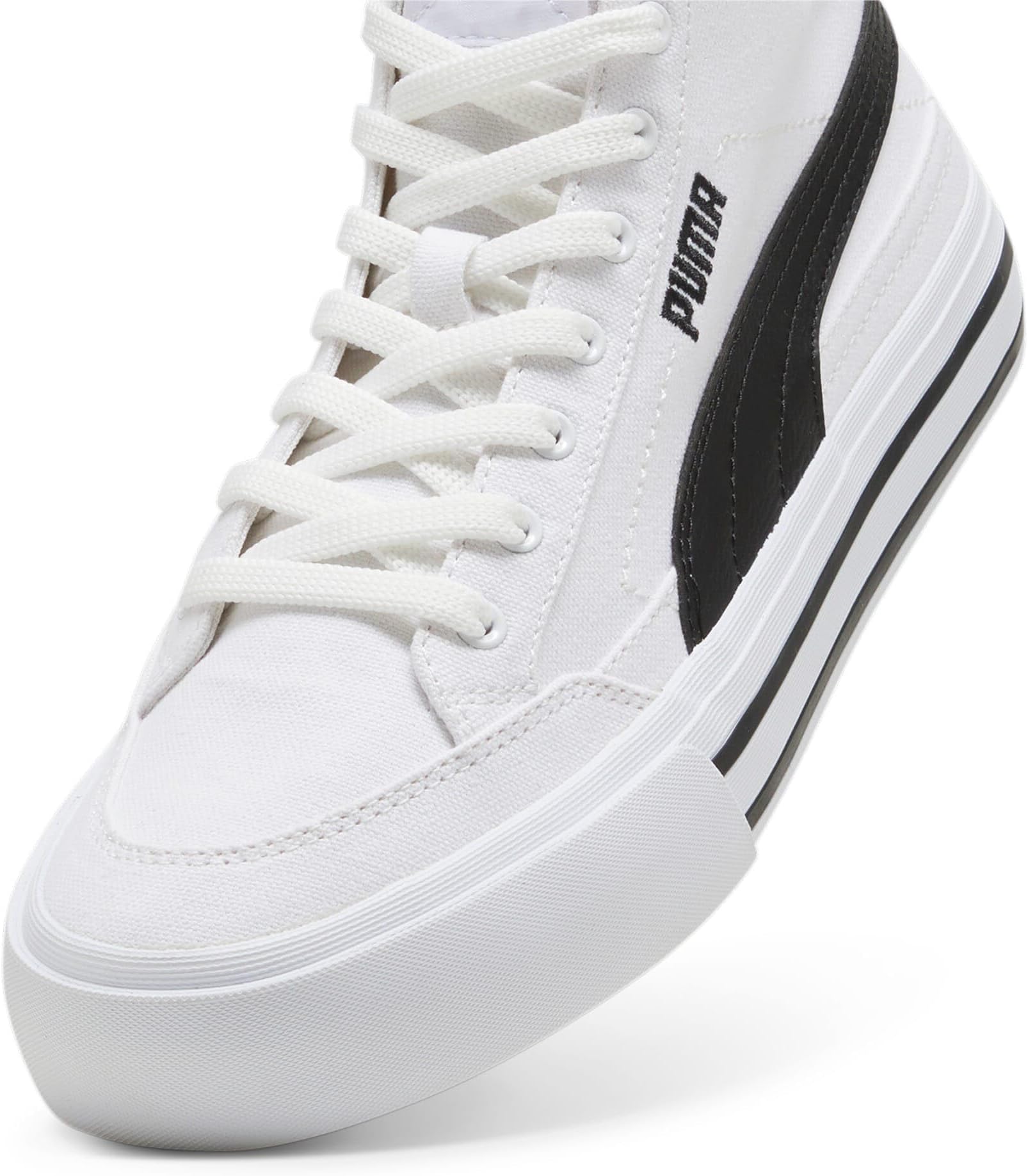 PUMA Court Classic Formstrip Mid Unisex Sneakers - Footcourt Egypt