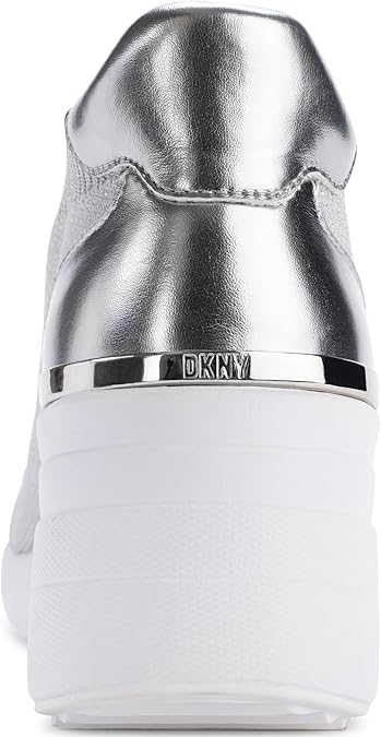 DKNY Kasia Women's Lace - Up Wedge Sneakers - Footcourt Egypt
