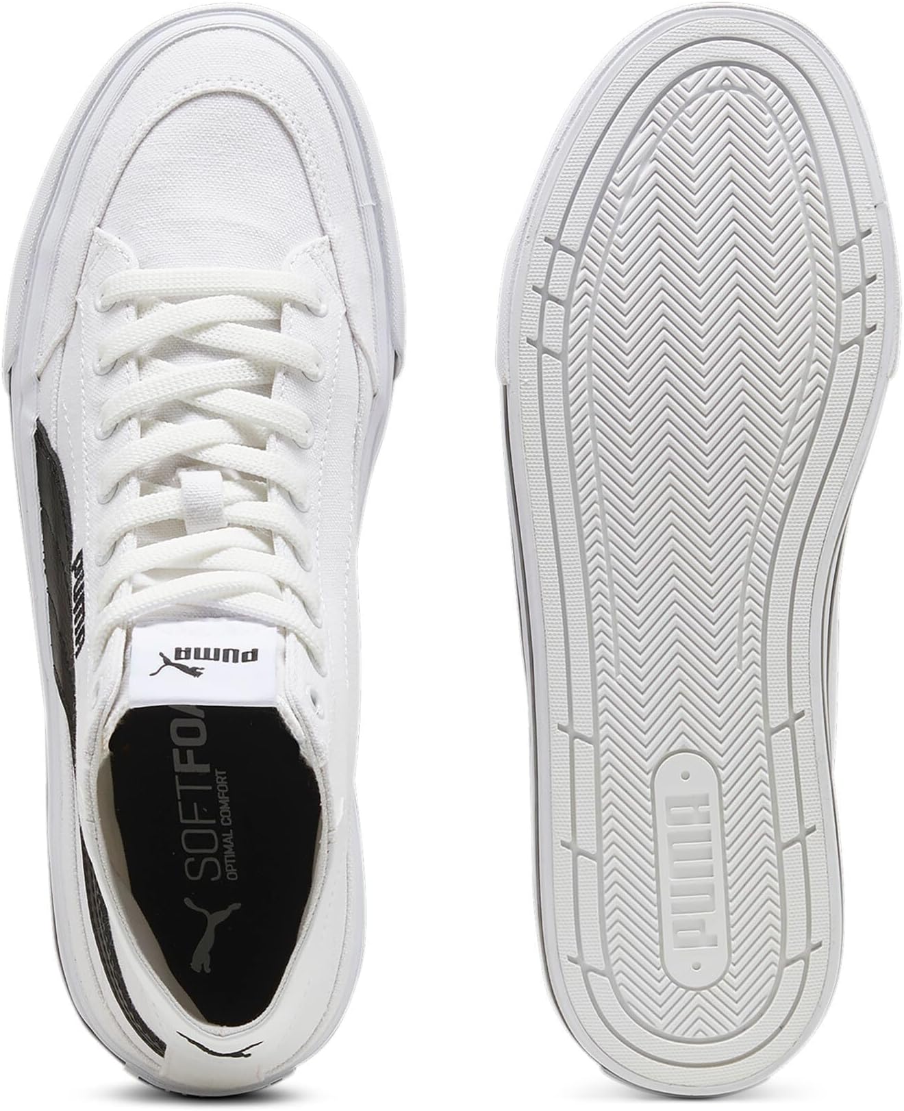 PUMA Court Classic Formstrip Mid Unisex Sneakers - Footcourt Egypt