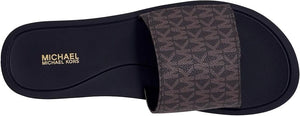 Michael Kors MK Signature Logo Print Wade Slide - Footcourt Egypt
