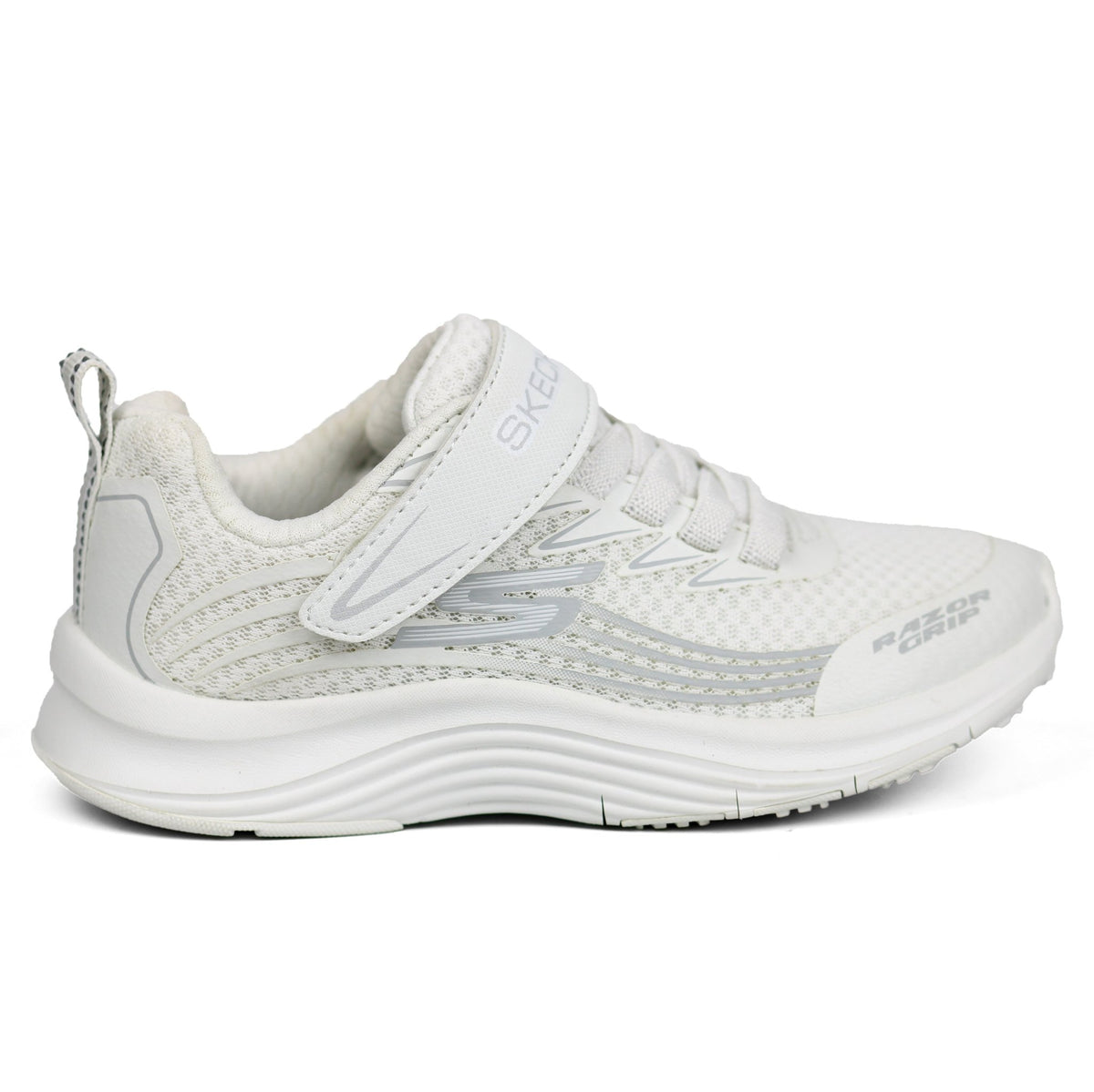 SKECHERS Kids' RAZOR GRIP WHT - Footcourt Egypt