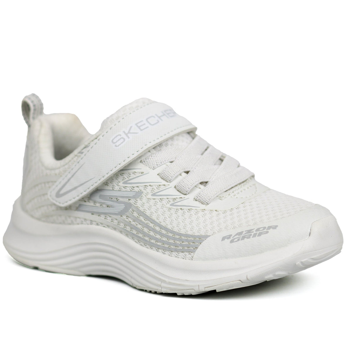 SKECHERS Kids' RAZOR GRIP WHT - Footcourt Egypt